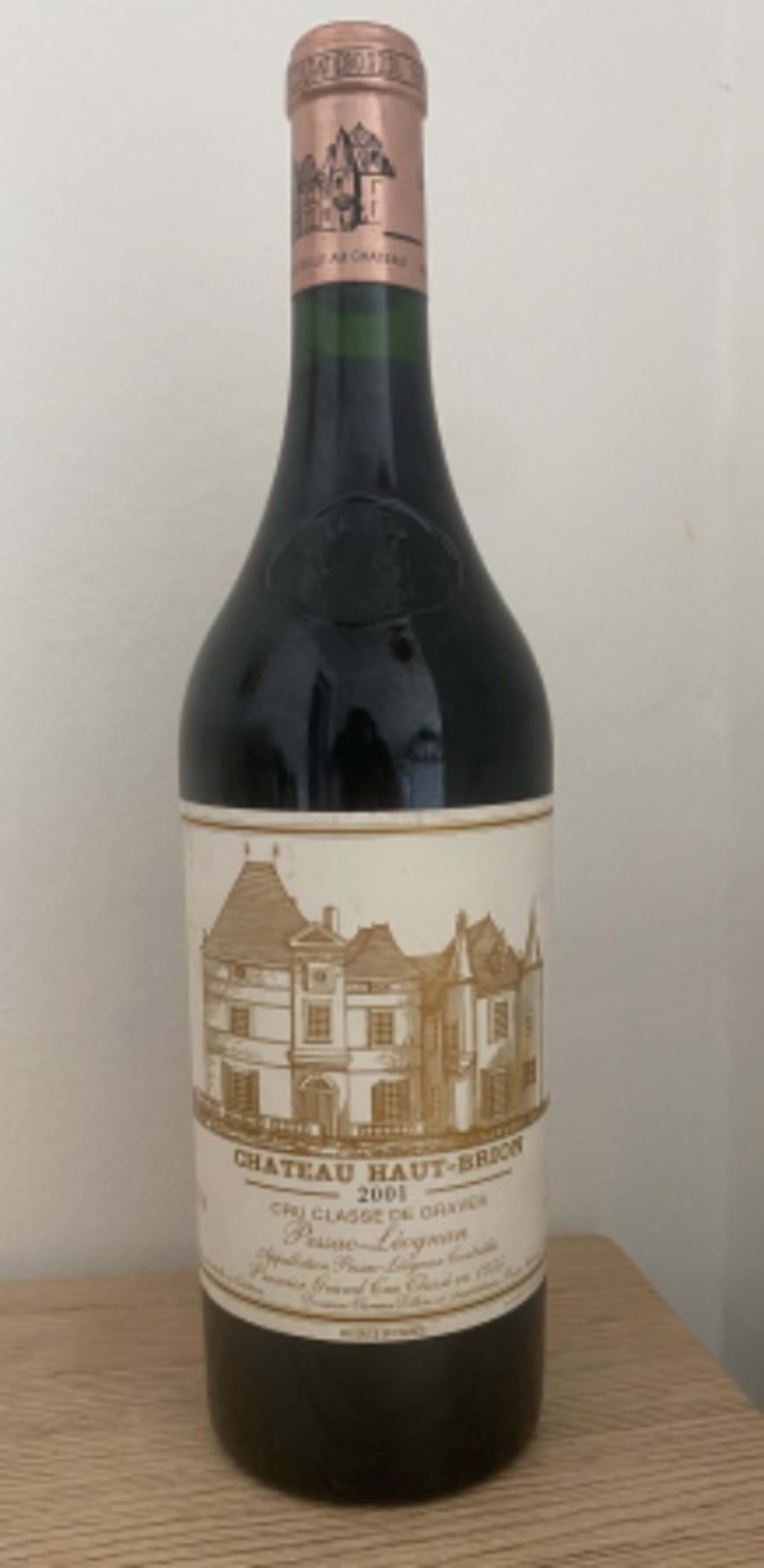 Château Haut-Brion, Pessac-Léognan, 2001