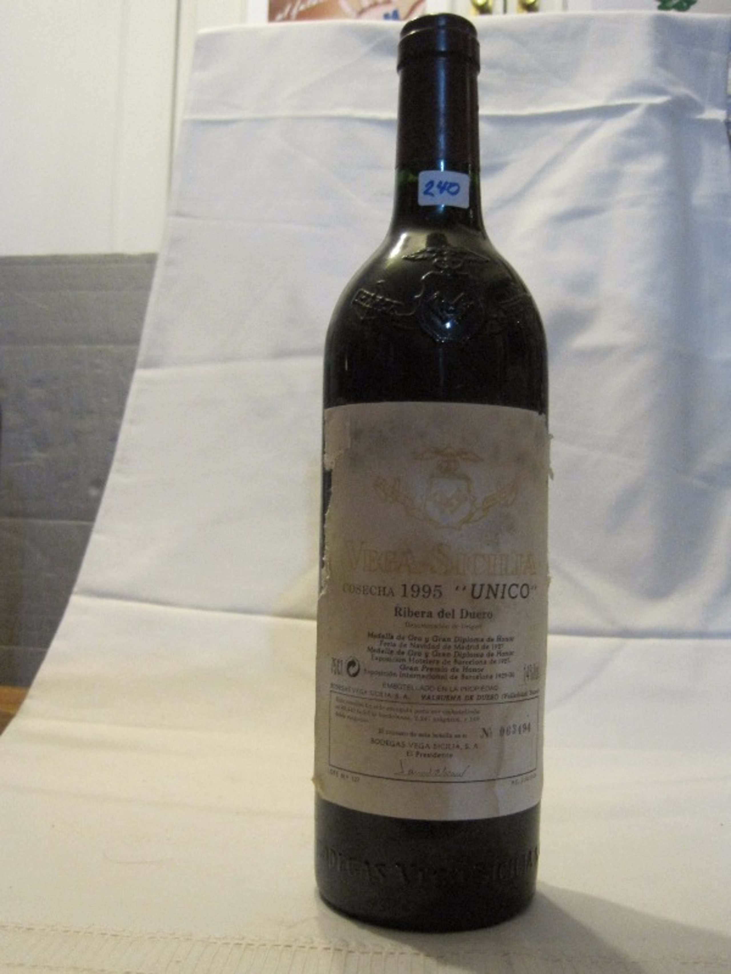 Vega Sicilia, Unico, 1995