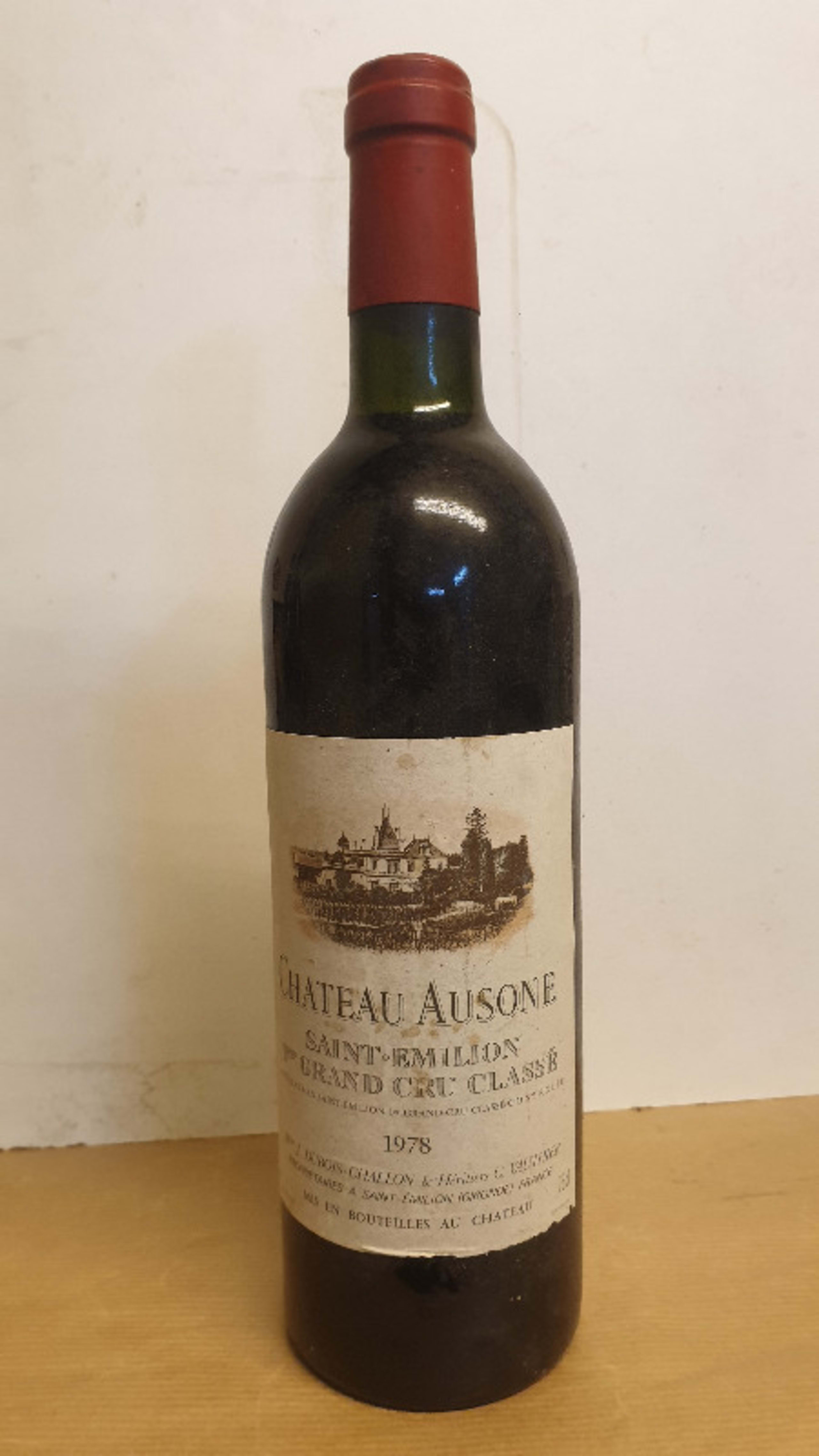 1er GCC, château Ausone, Saint-Émilion, 1978