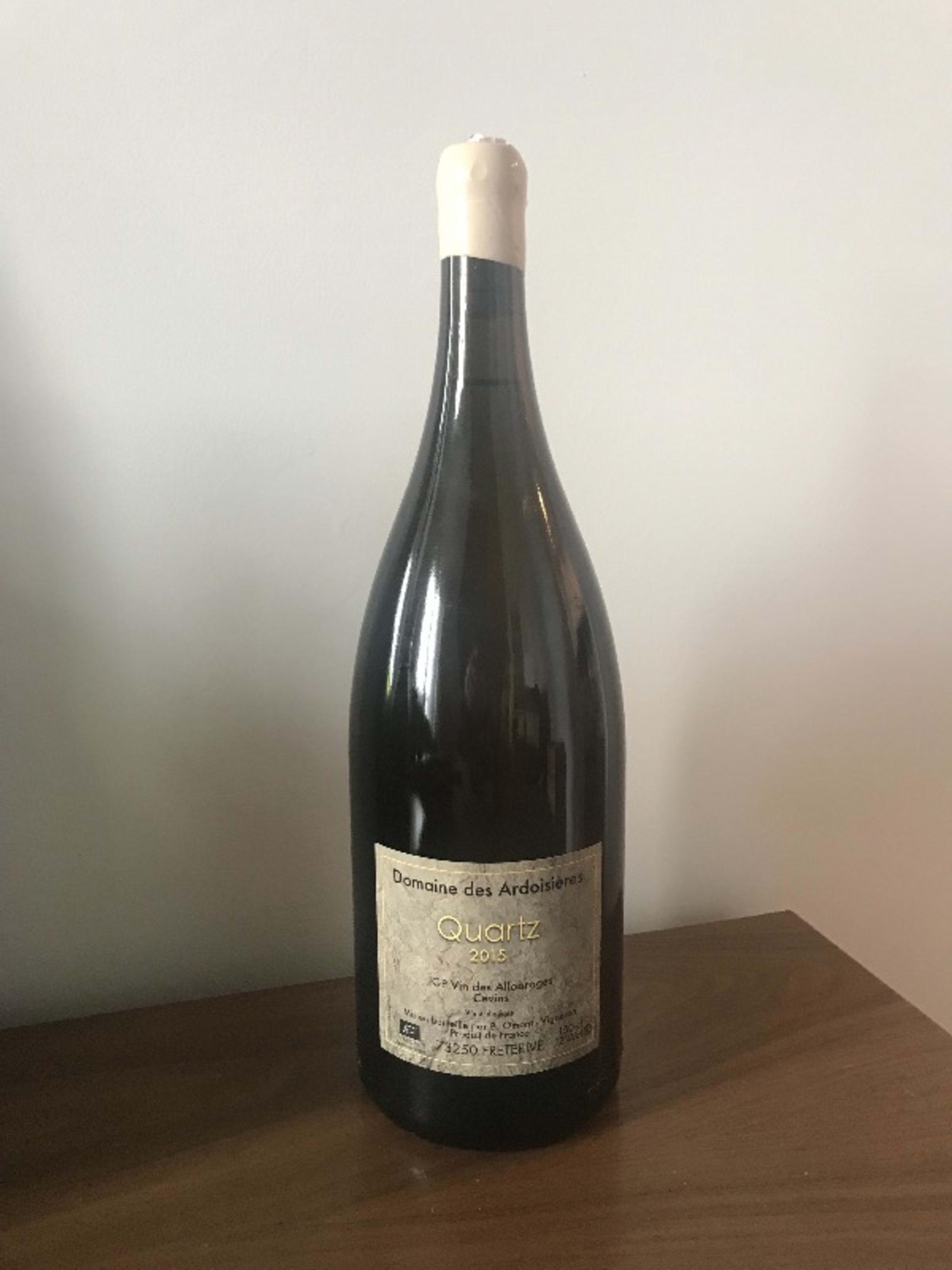 (Magnum) Quartz, Domaine des Ardoisières, 2015