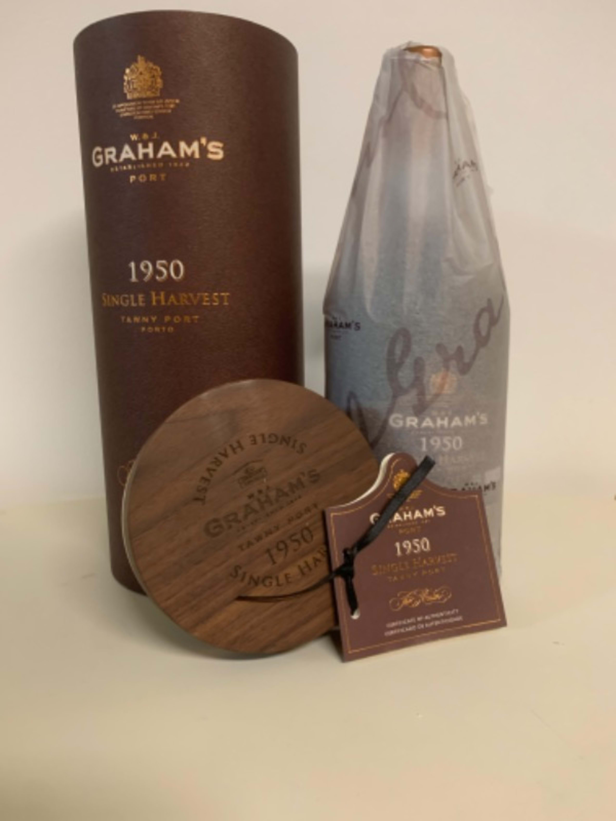 Single Harvest Tawny, W&J Graham’s, Porto, 1950