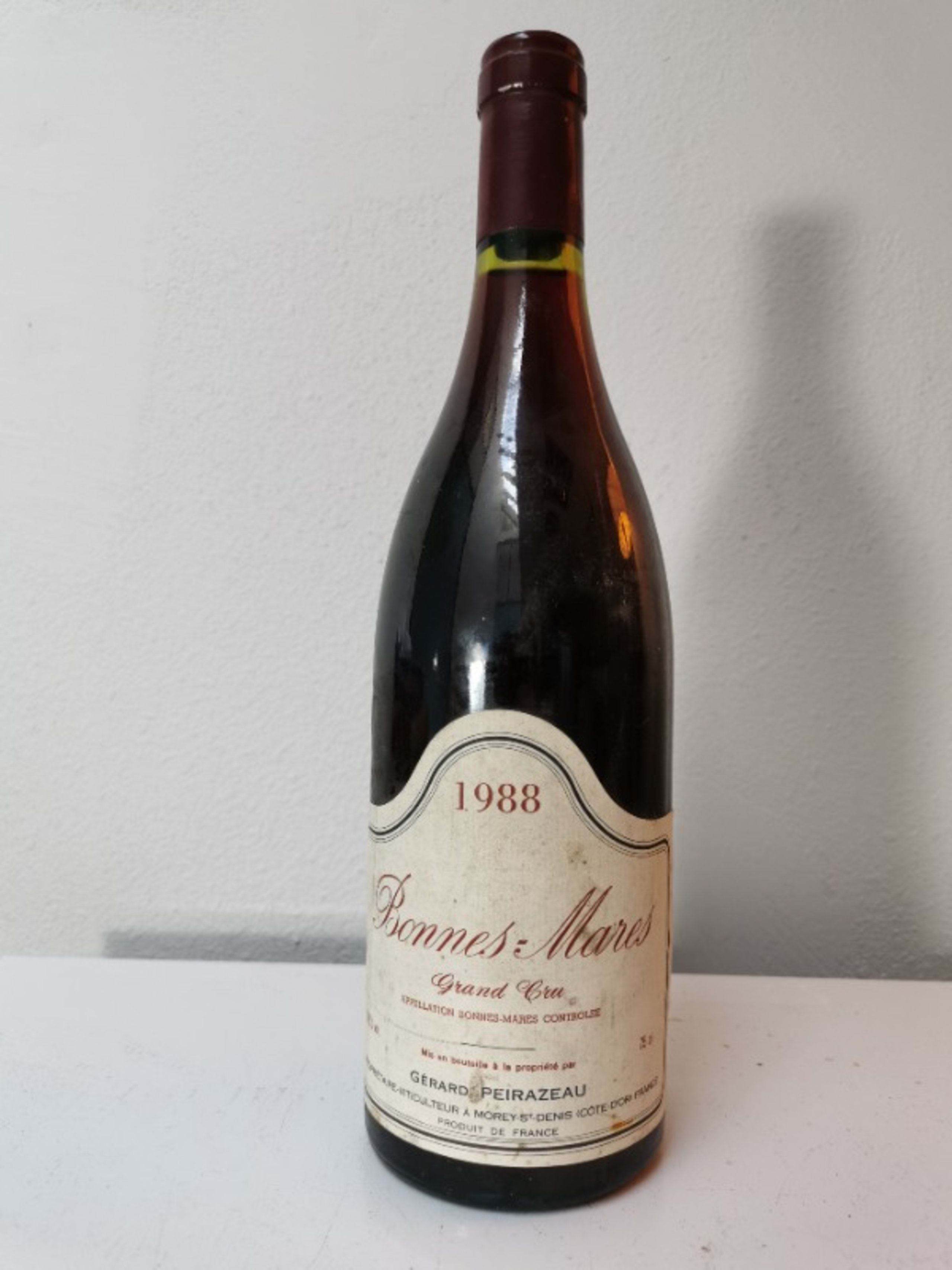 Bonnes-Mares, Grand Cru, Gérard Peirazeau, 1988