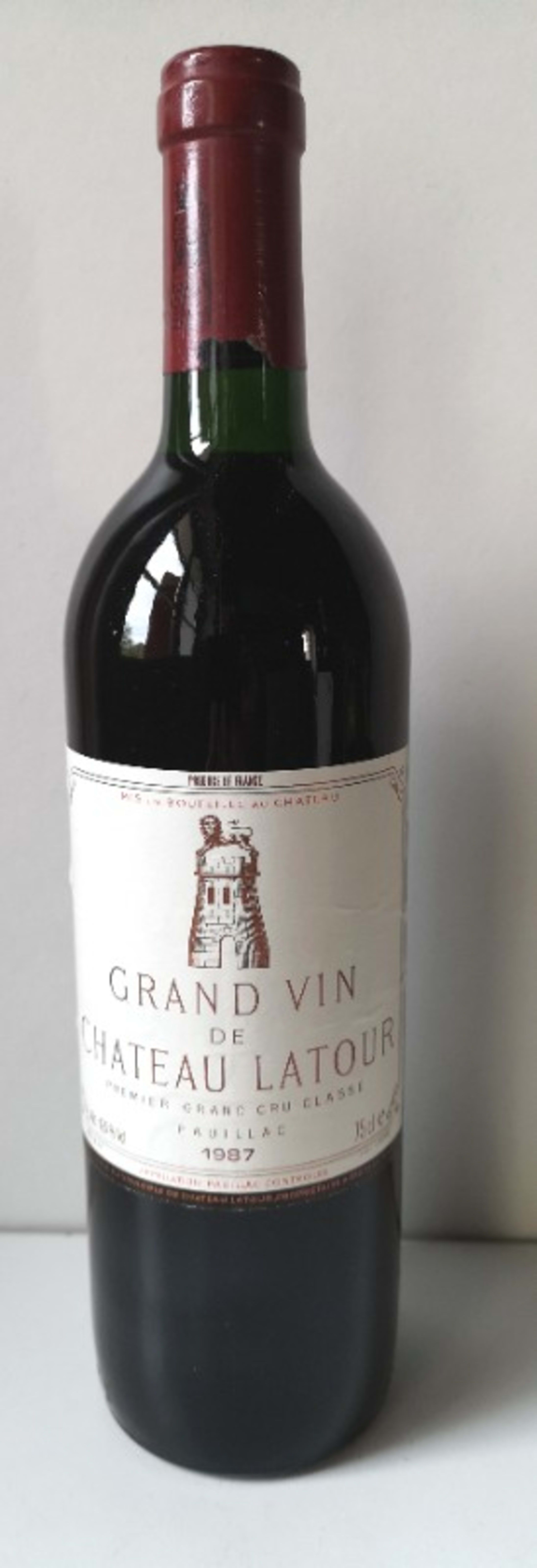 Grand Vin de Château Latour, Pauillac, 1987