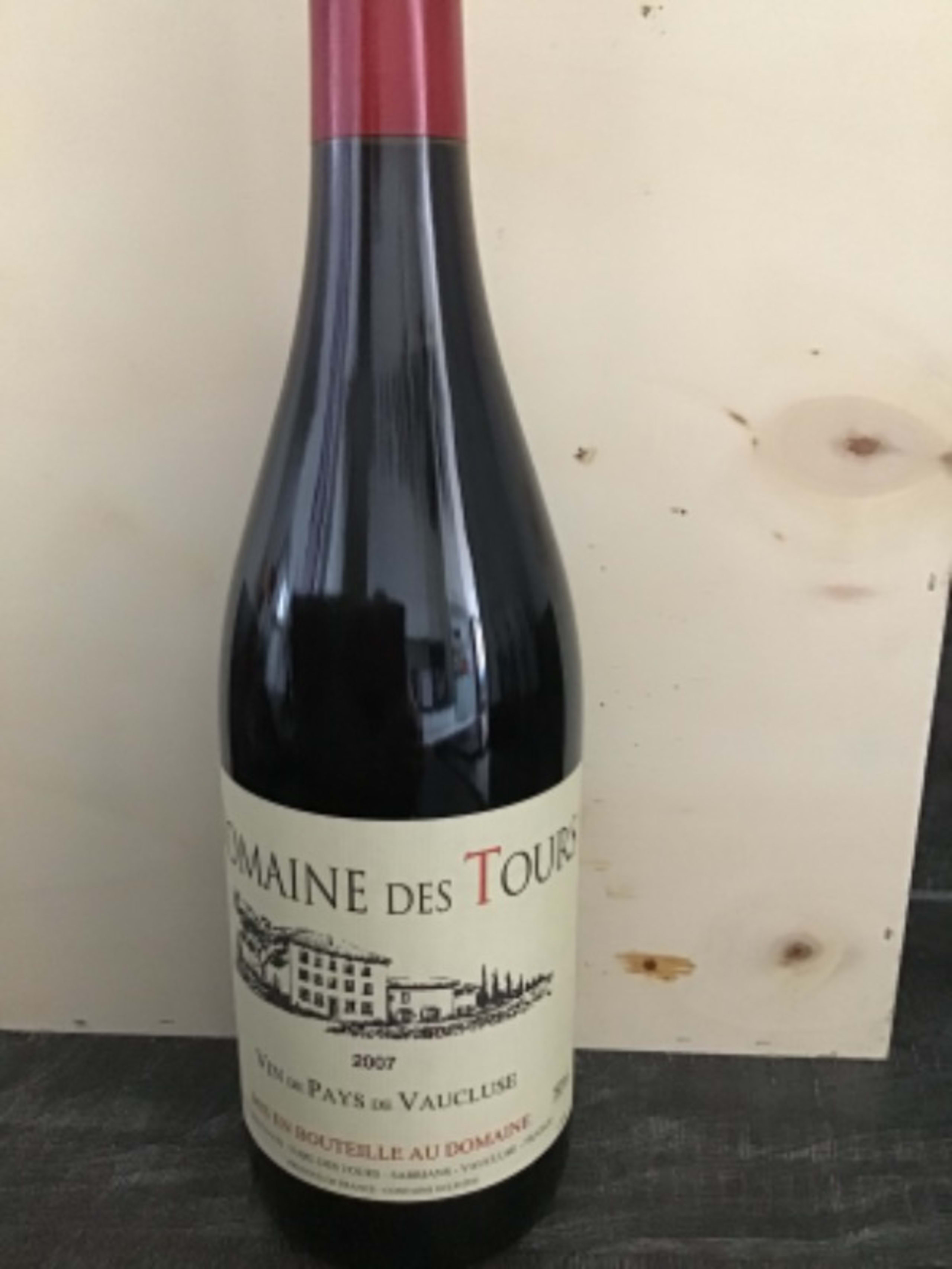 Vin de Pays du Vaucluse, Domaine des Tours, 2007