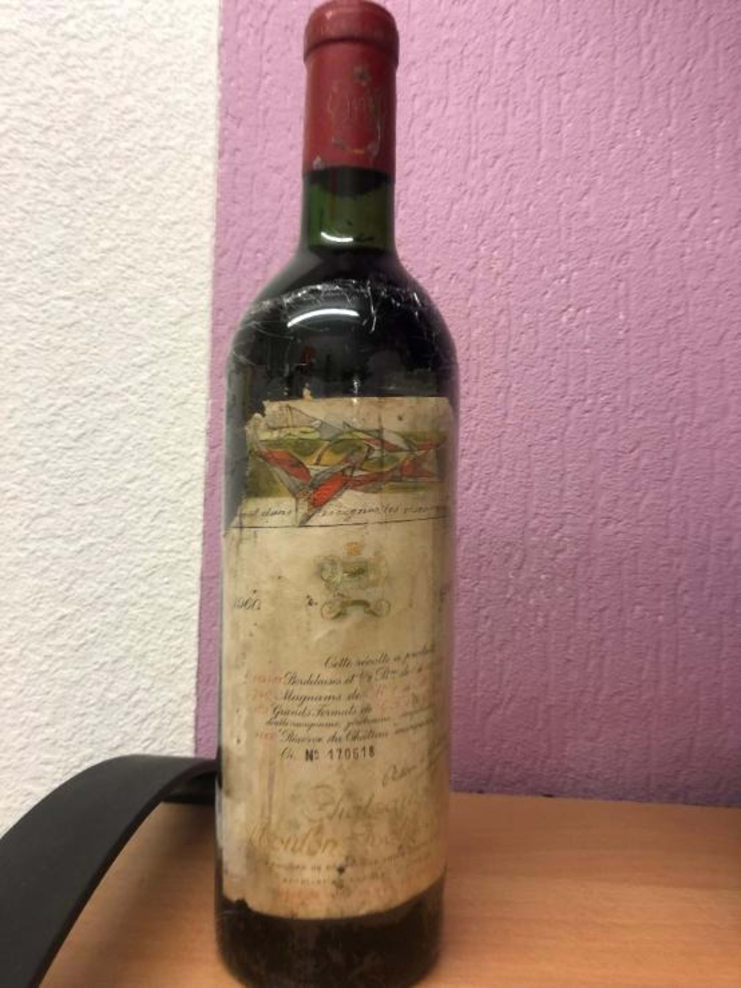 Château Mouton Rothschild, Pauillac, 1960