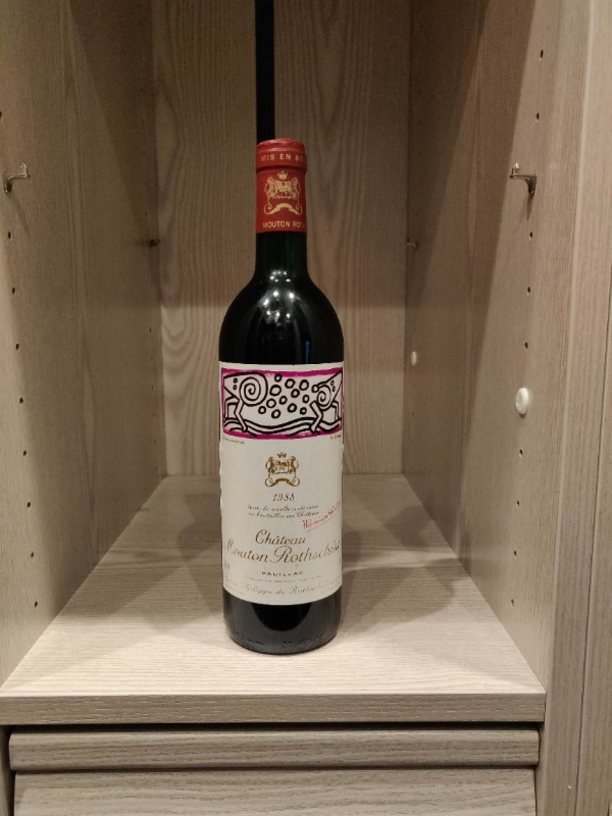 Château Mouton Rothschild, Pauillac, 1988