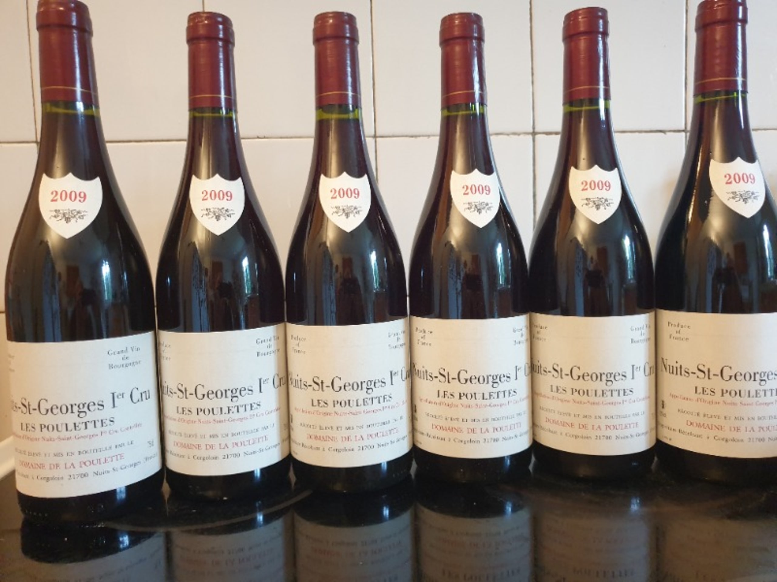 6 x Nuits-Saint-Georges, 1er cru les Poulettes, Domaine de la Poulette, 2009