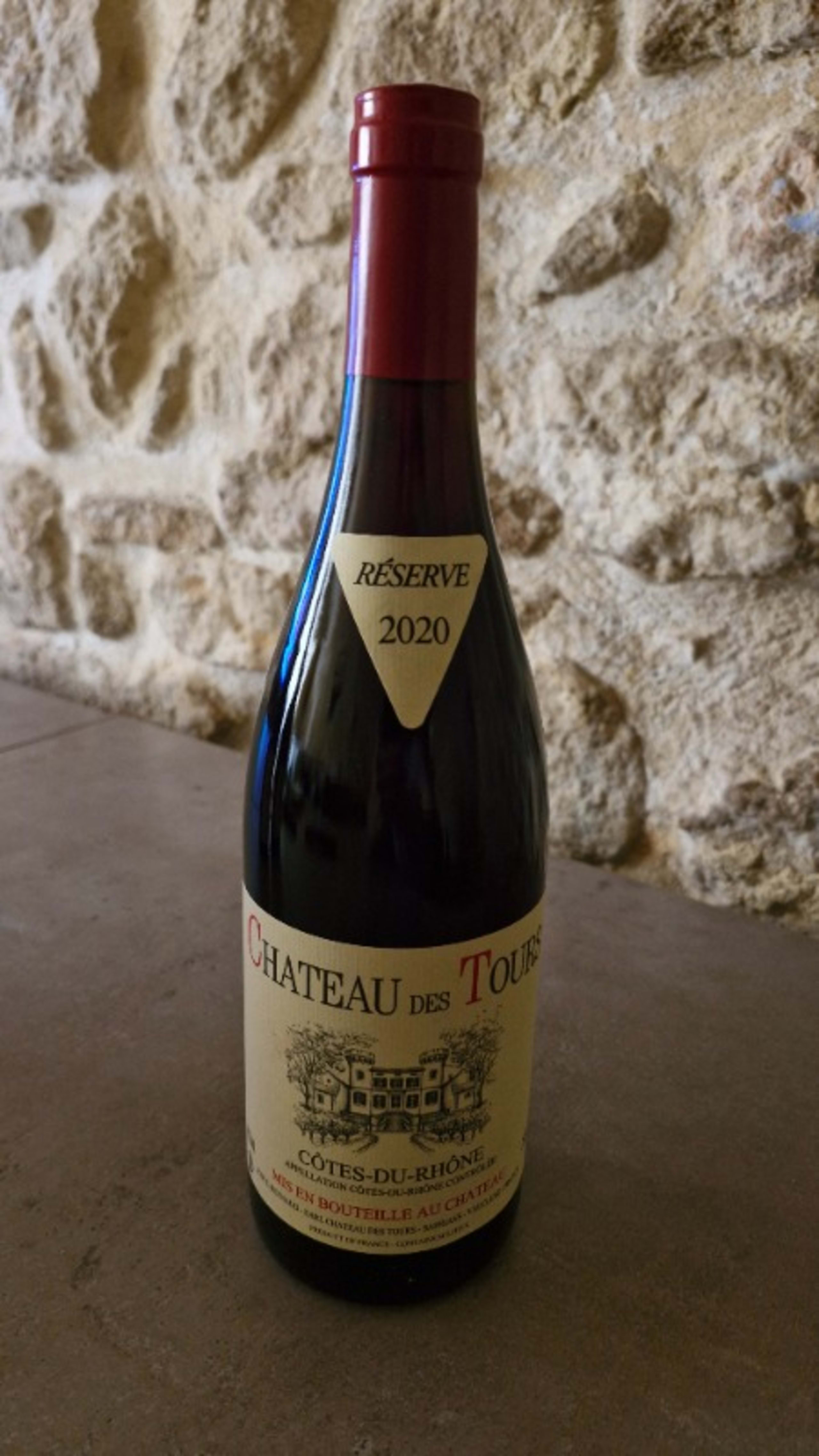 Côtes-du-Rhône, Château des Tours, 2020