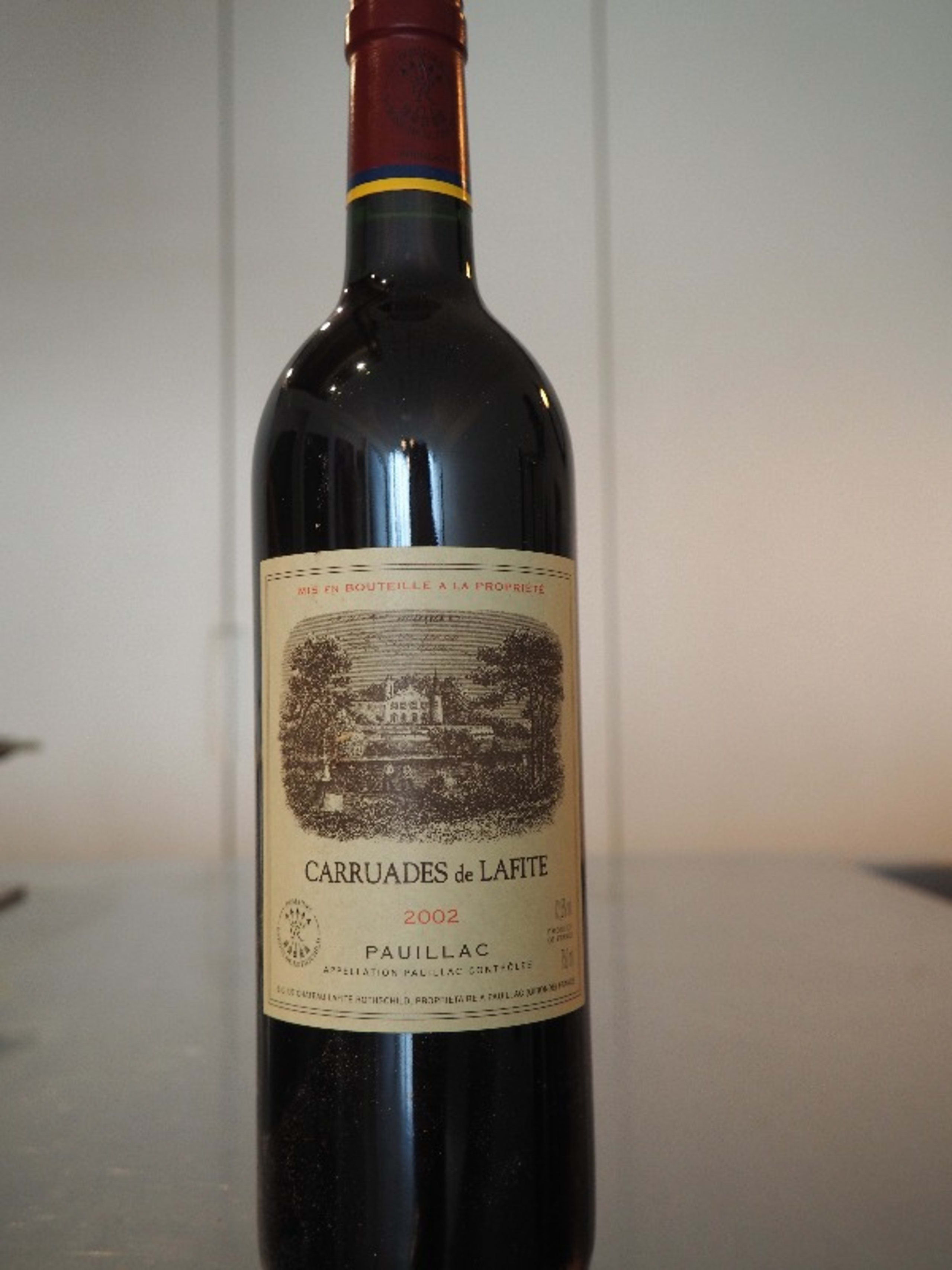Carruades de Lafite, Château Lafite Rothschild, Pauillac, 2002