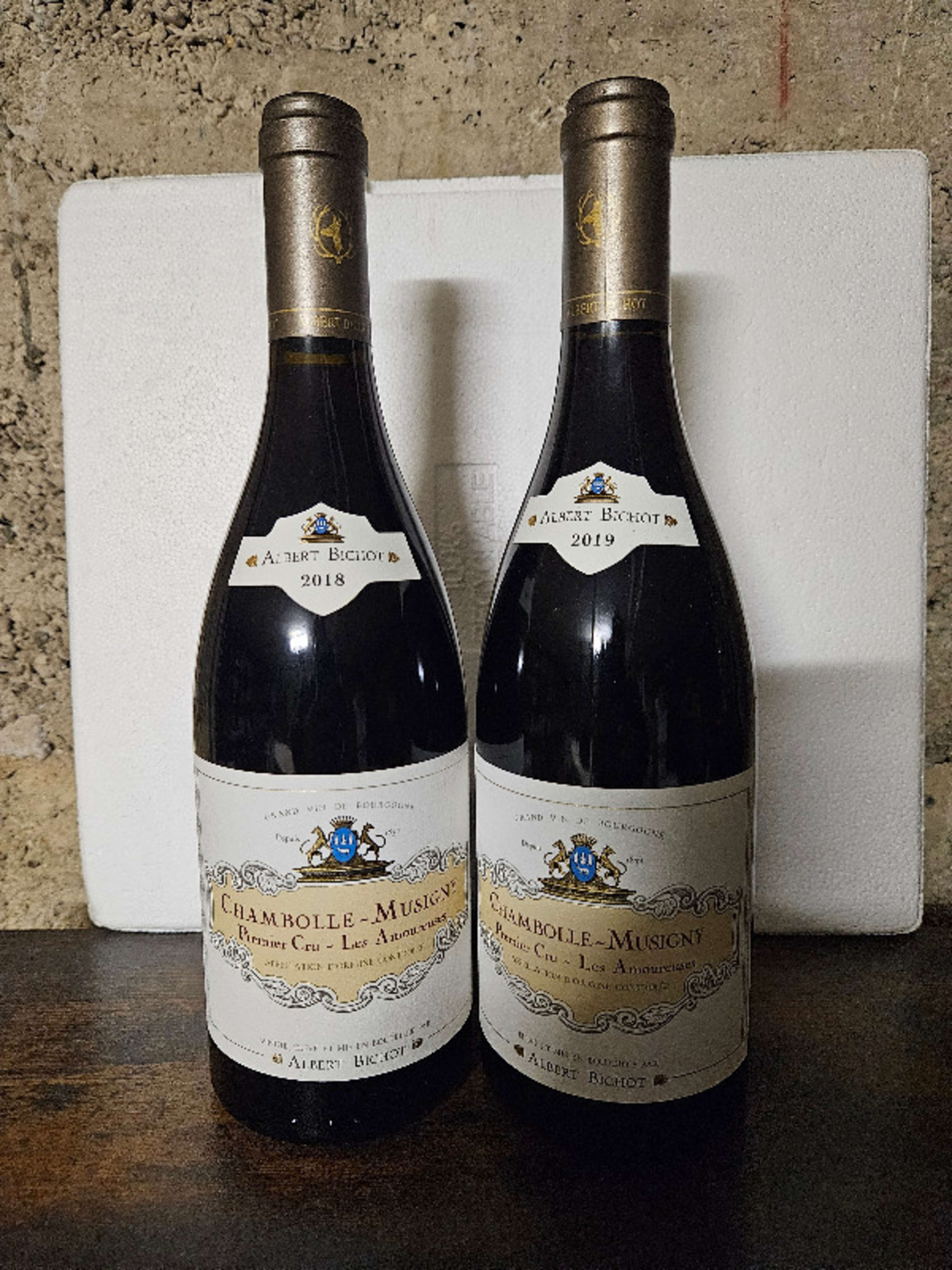 2 x Chambolle-Musigny, 1er cru Amoureuses, Albert Bichot, 2018/2019