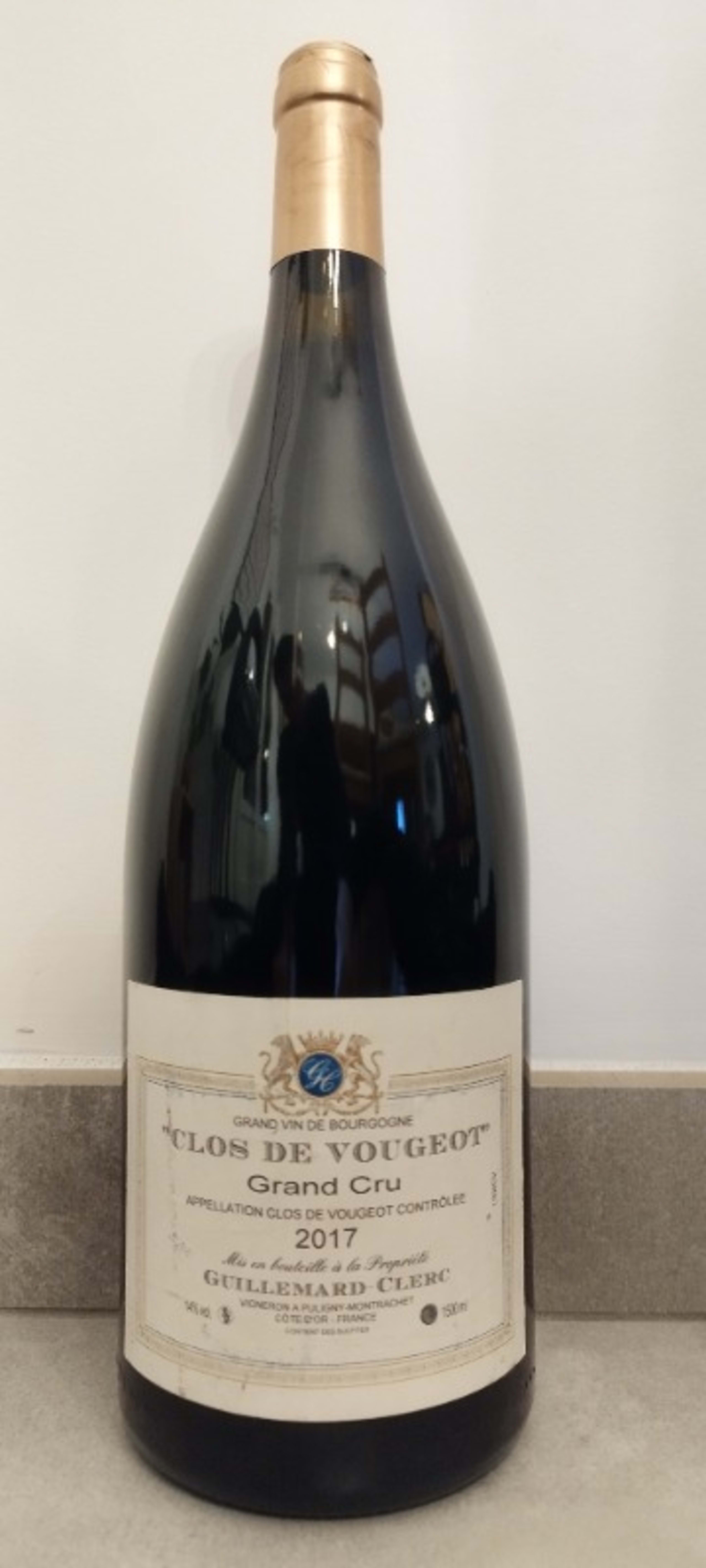 Clos de Vougeot, Grand Cru, Guillemard Clerc, 2017 (Magnum)