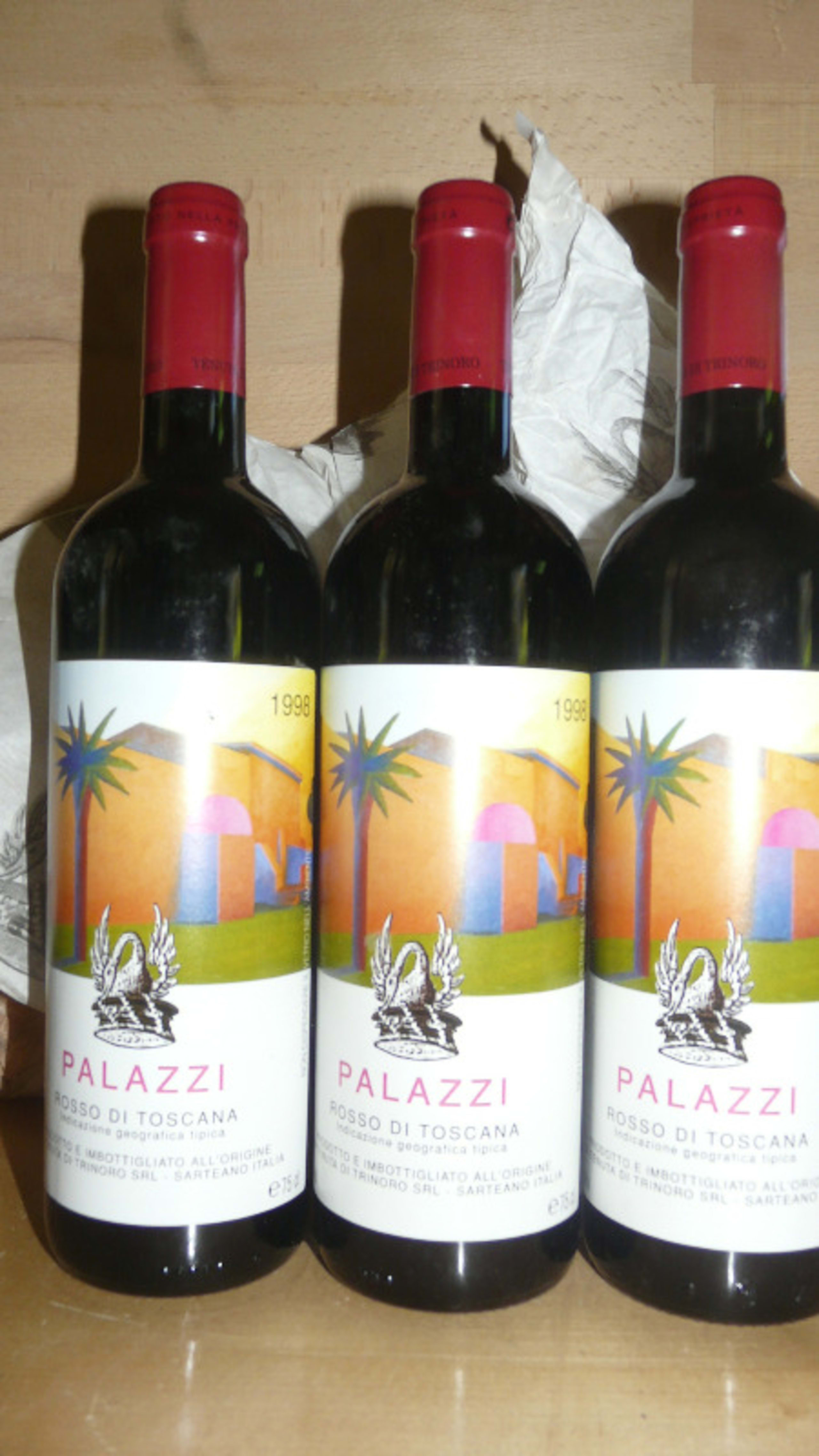3 x Palazzi, Rosso di Toscana, 1998