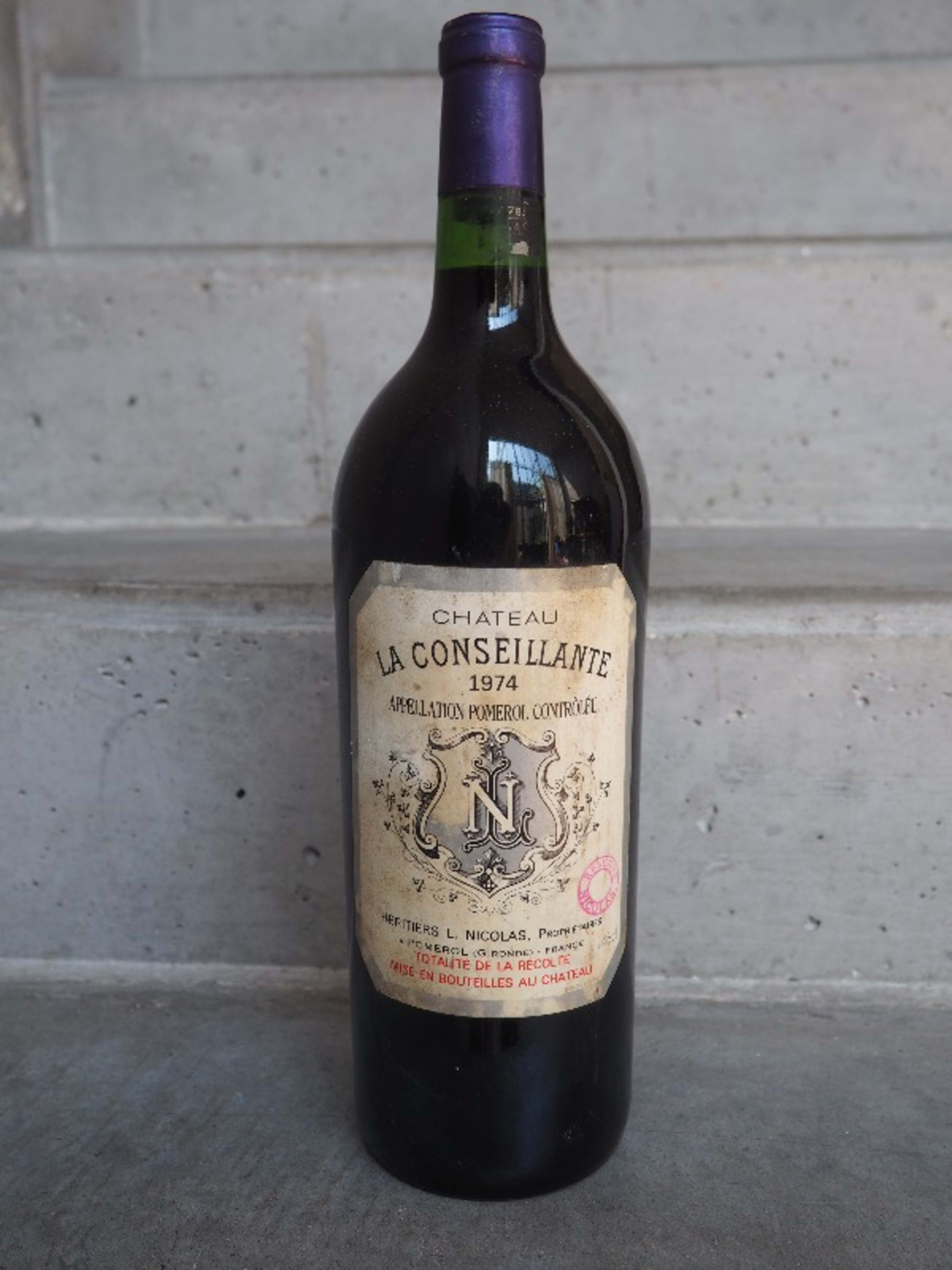 La Conseillante, Pomerol, 1974