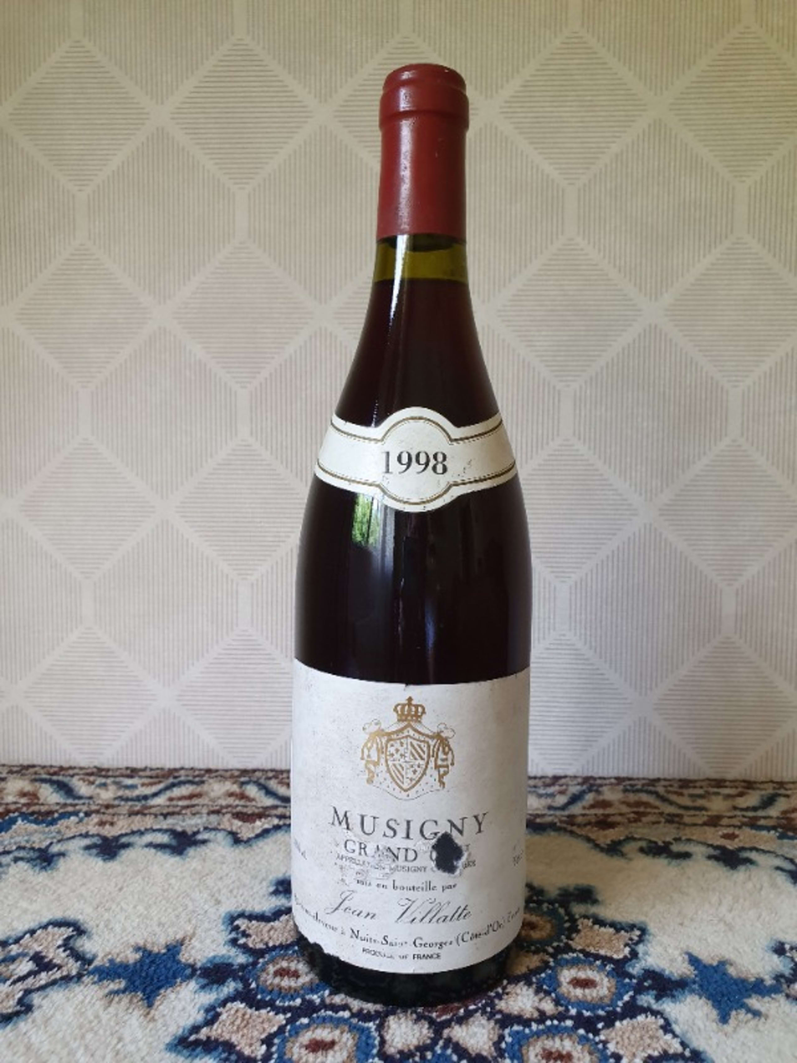 Musigny Grand Cru, Jean Villatte, 1998