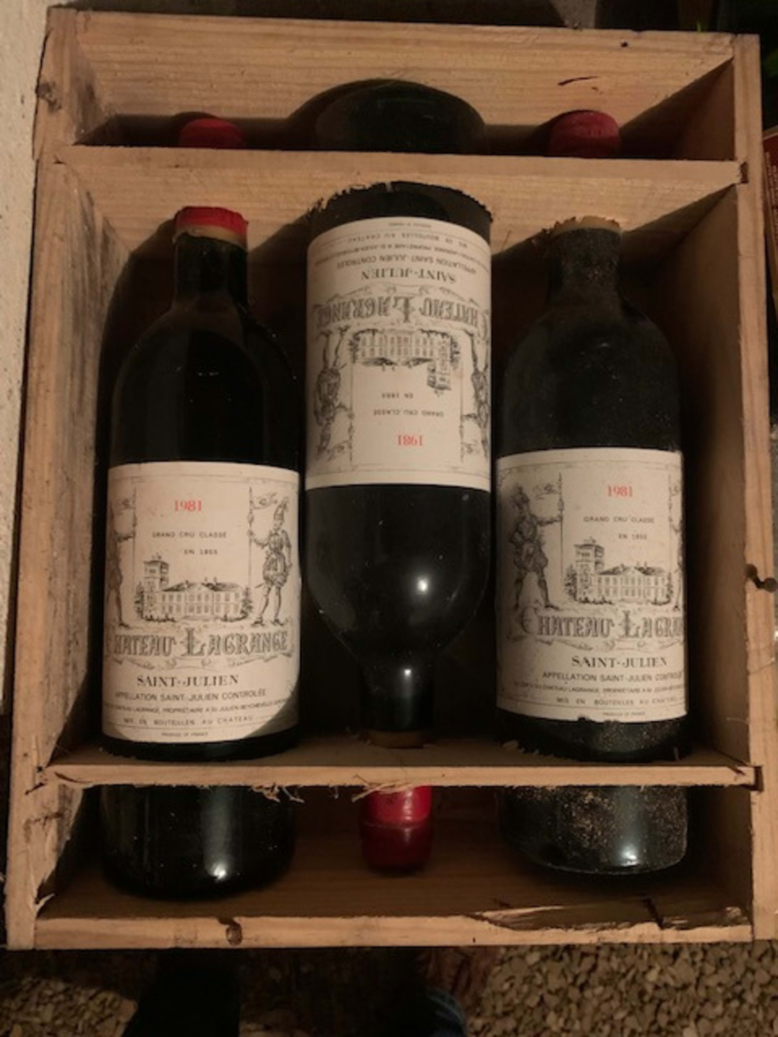 CBO/OWC3 x château LAGRANGE, Saint-Julien, 1981
