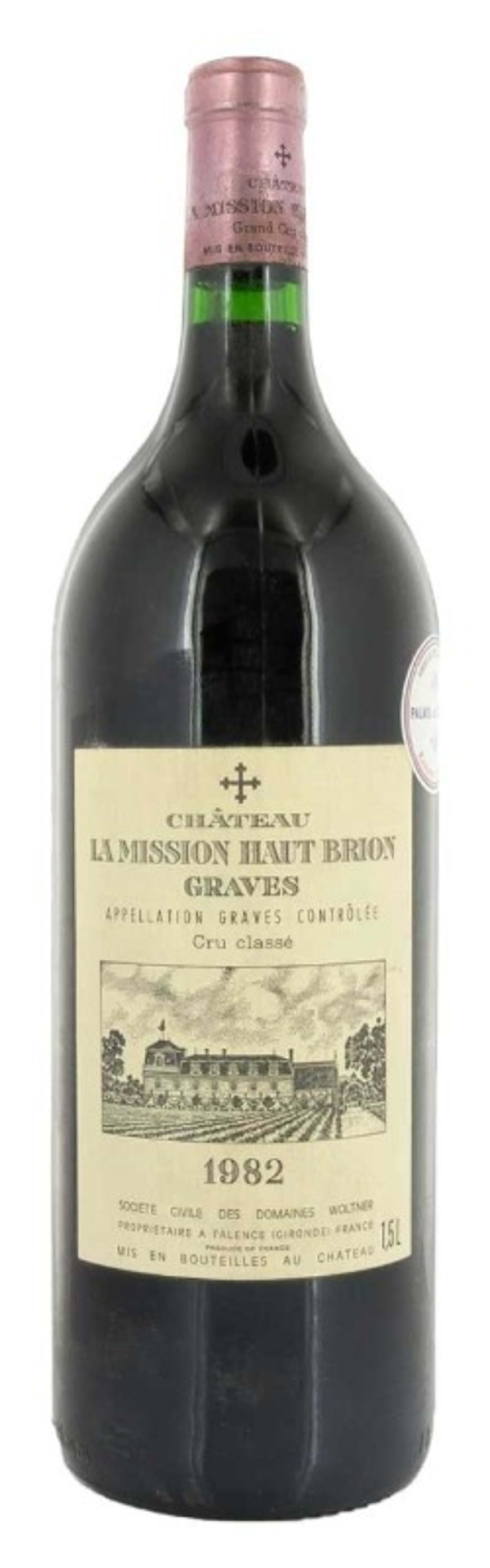 Château la Mission Haut-Brion (Palais de l'Elysée), Graves, 1982 (Magnum)