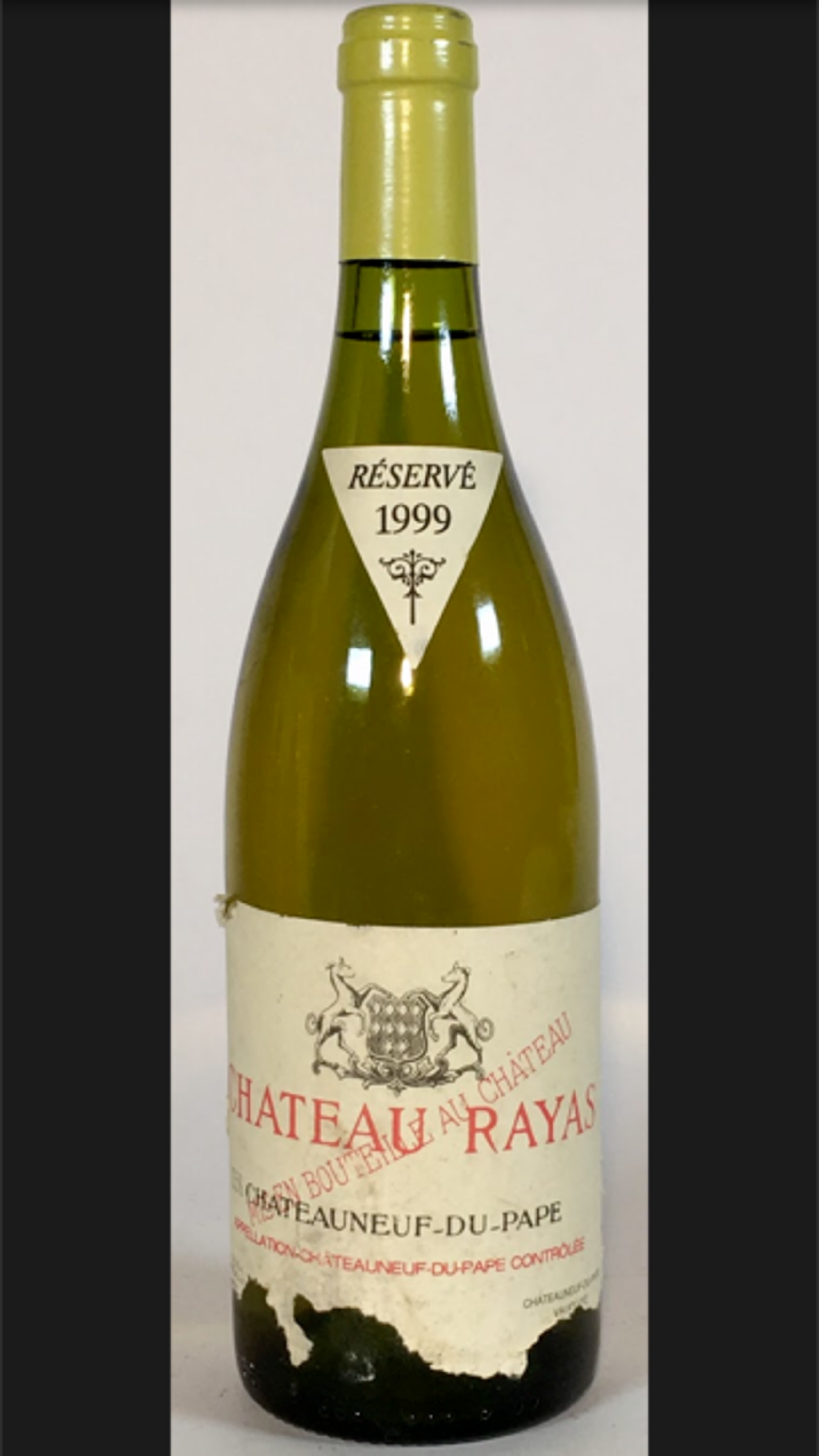 Châteauneuf-du-Pape, Réservé, Château Rayas, 1999