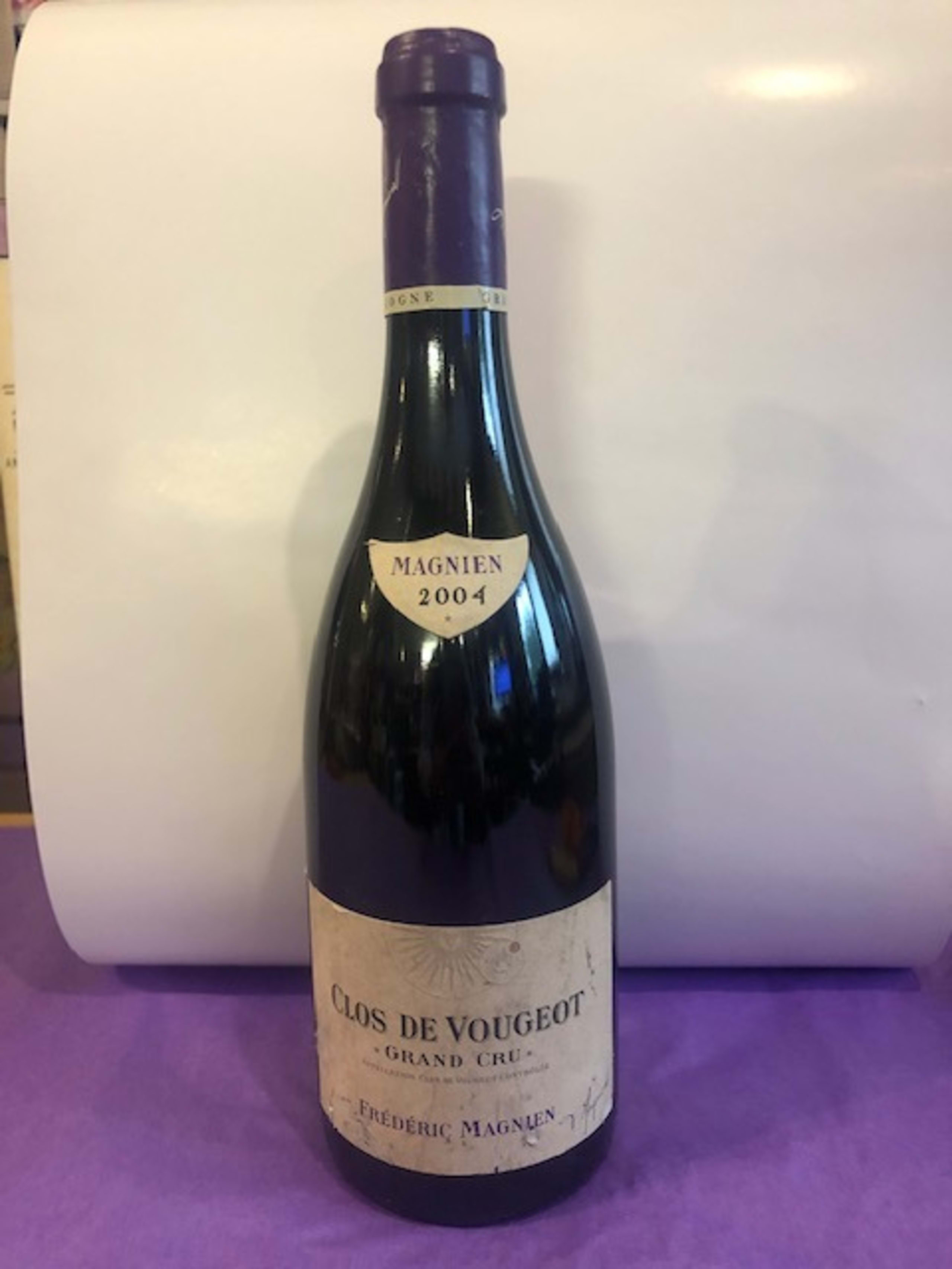 Clos de Vougeot, Grand Cru, Frédéric MAGNIEN, 2004