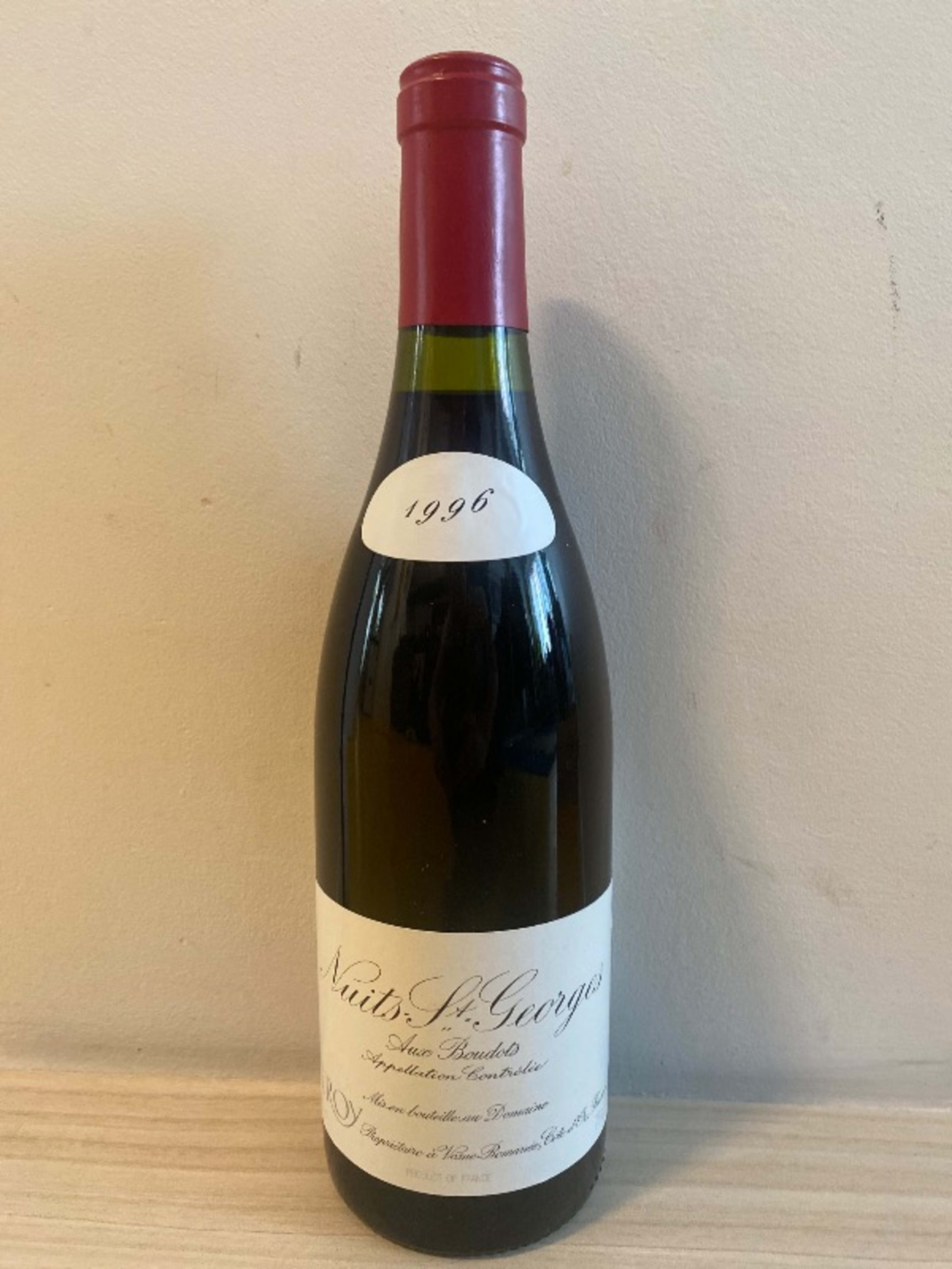 2 x Nuits-Saint-Georges, Aux Boudots, Domaine Leroy, 1996