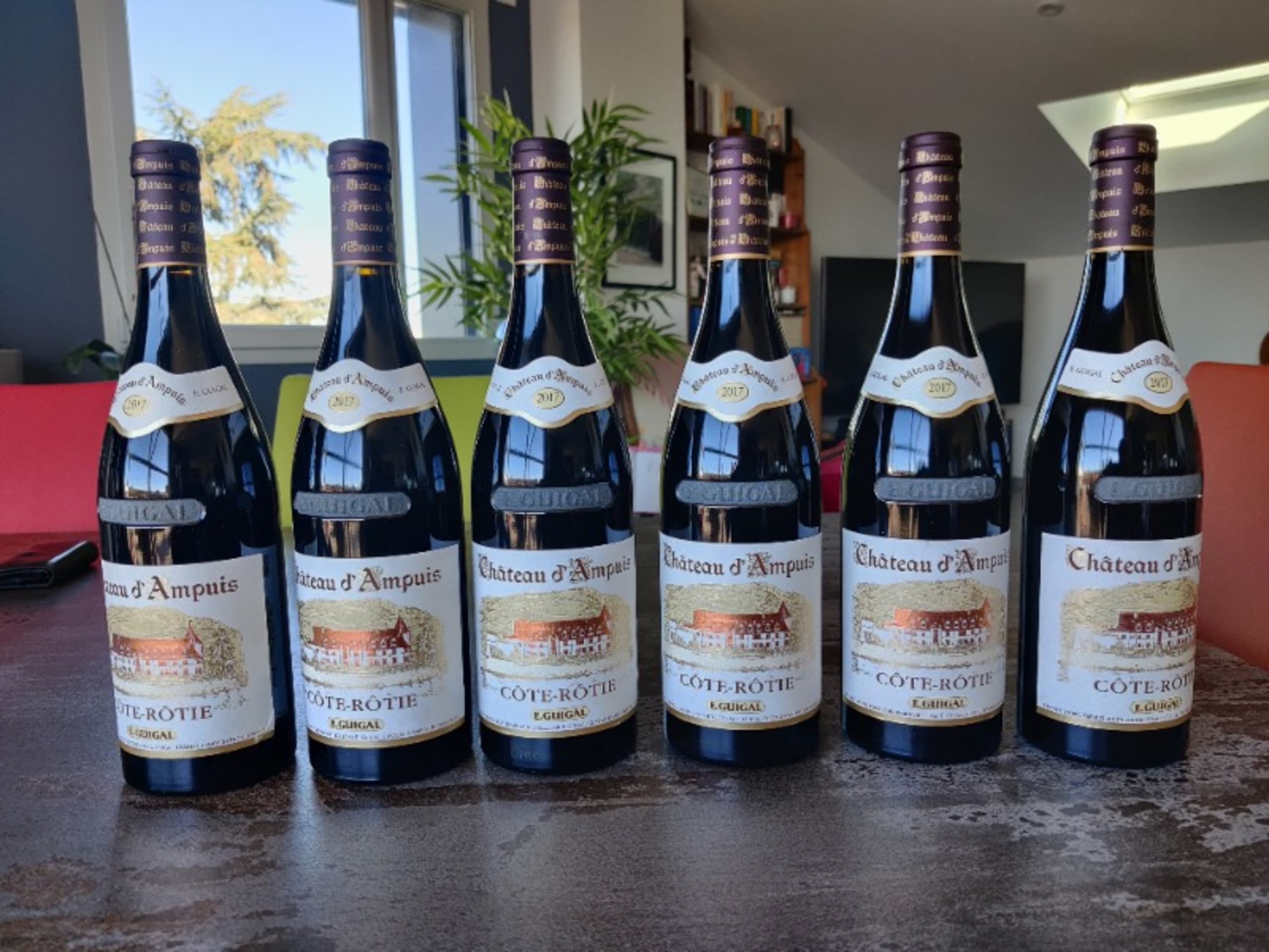 6 x Côte-Rôtie, Château d'Ampuis, E. Guigal, 2017
