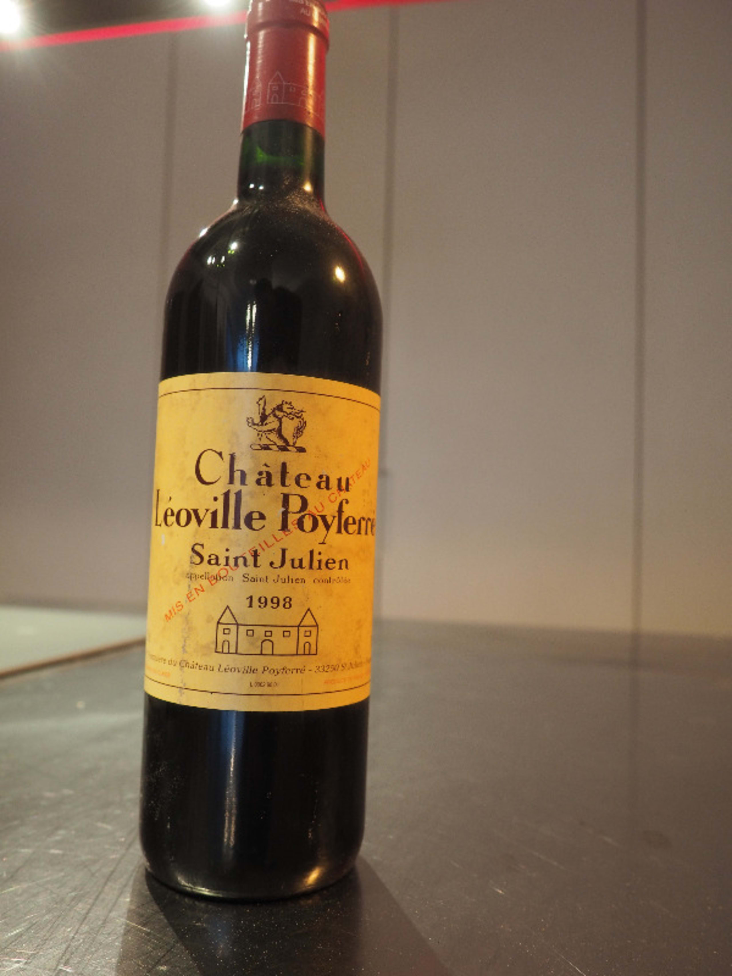 Château Léoville Poyferré, Saint-Julien, 1998