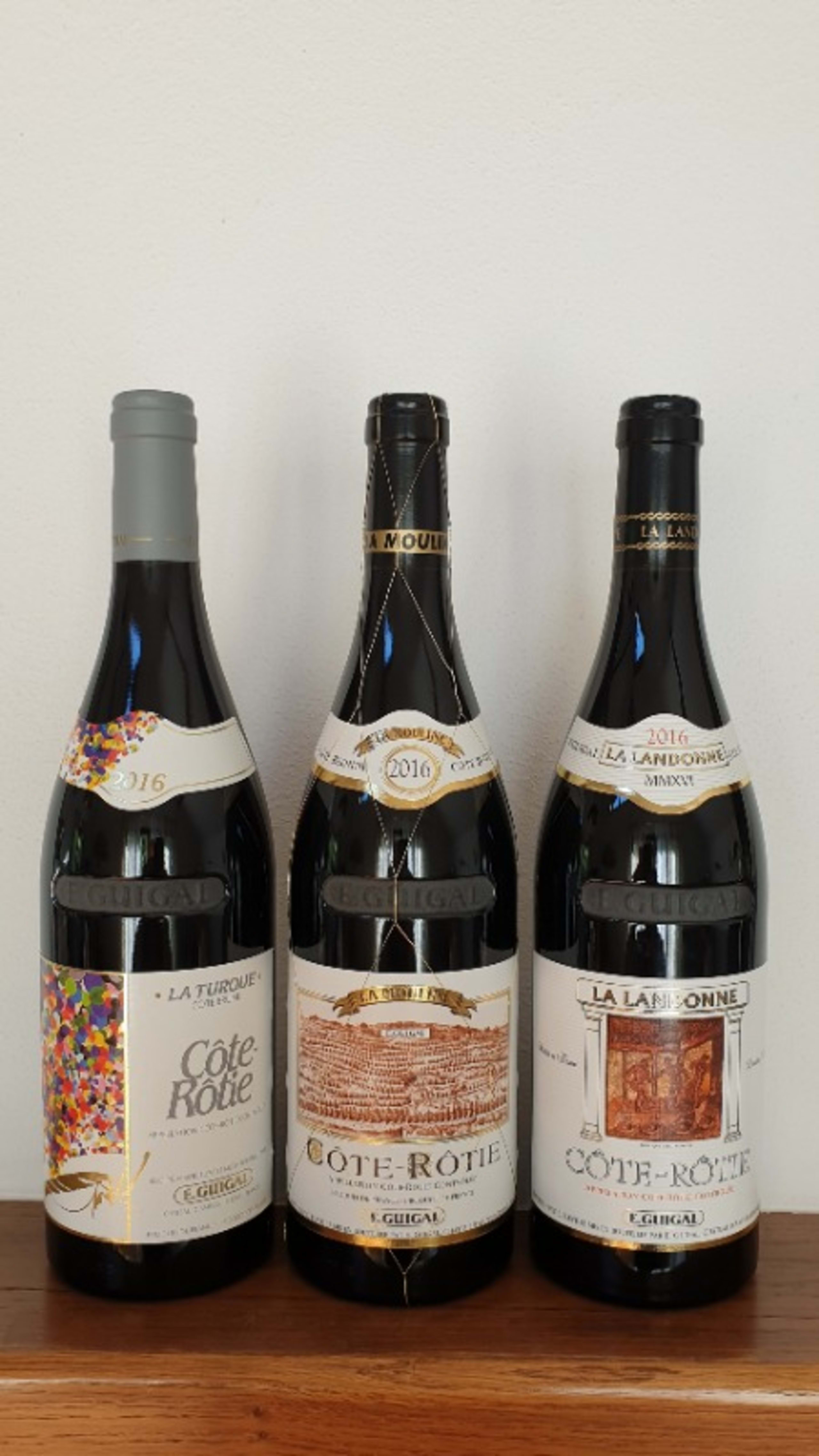 Côte-Rôtie, TRILOGIE La Mouline - La Turque - La Landonne, Guigal, 2016