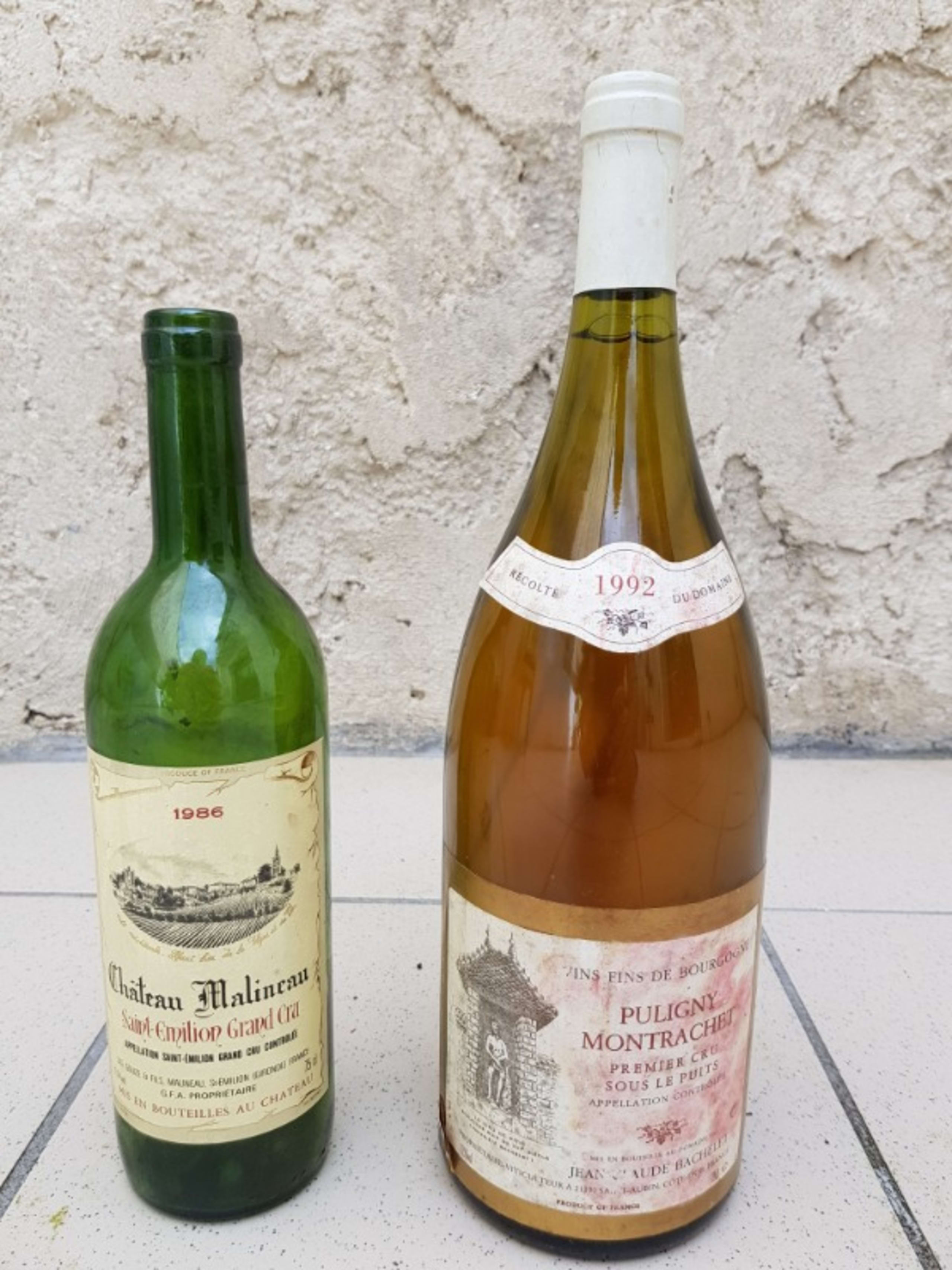 Puligny-Montrachet, 1 er cru sous le puits, J-C Bachelet, 1992 (Magnum)