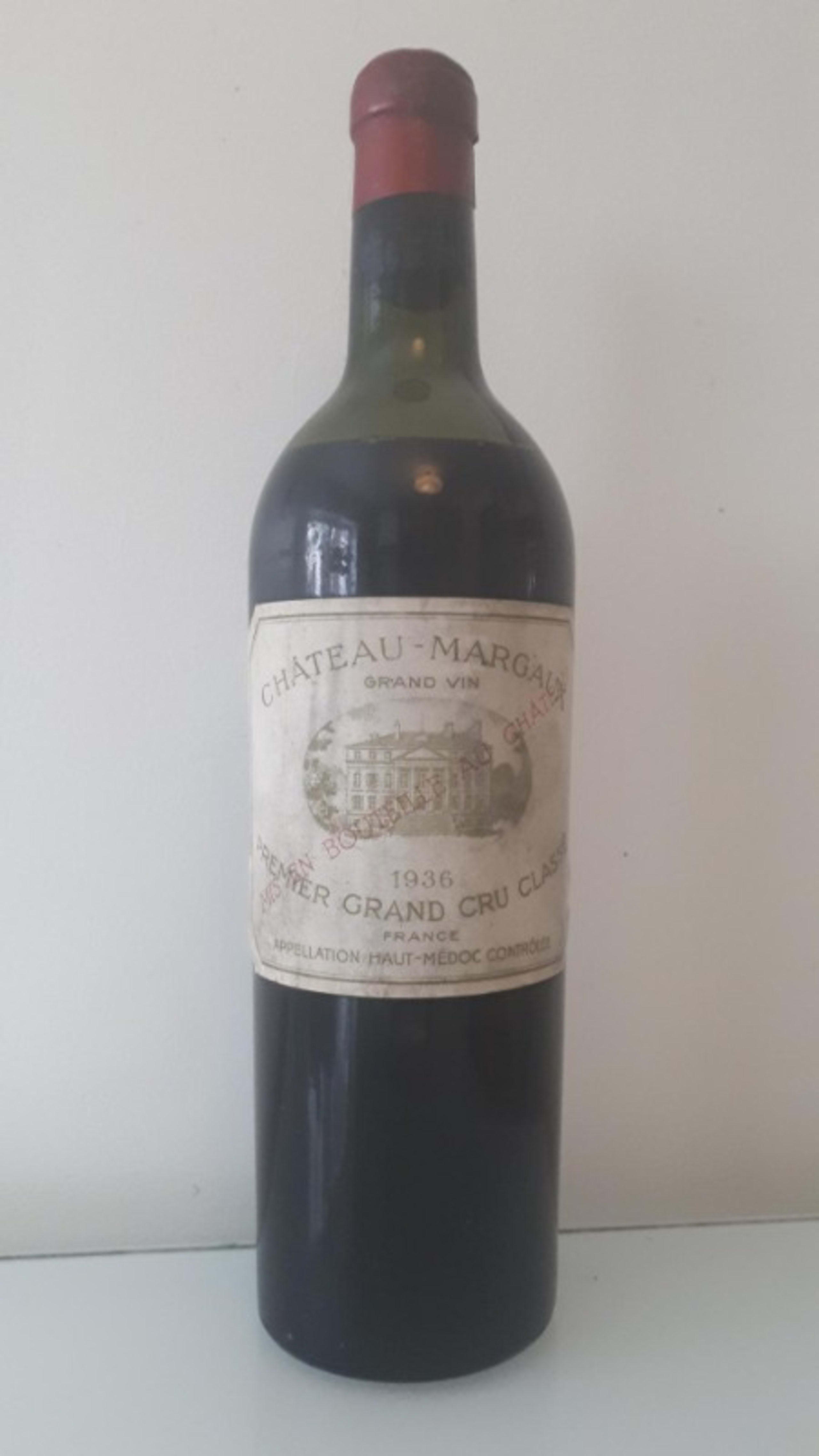 1er Grand cru classé, Château Margaux, Margaux, 1936