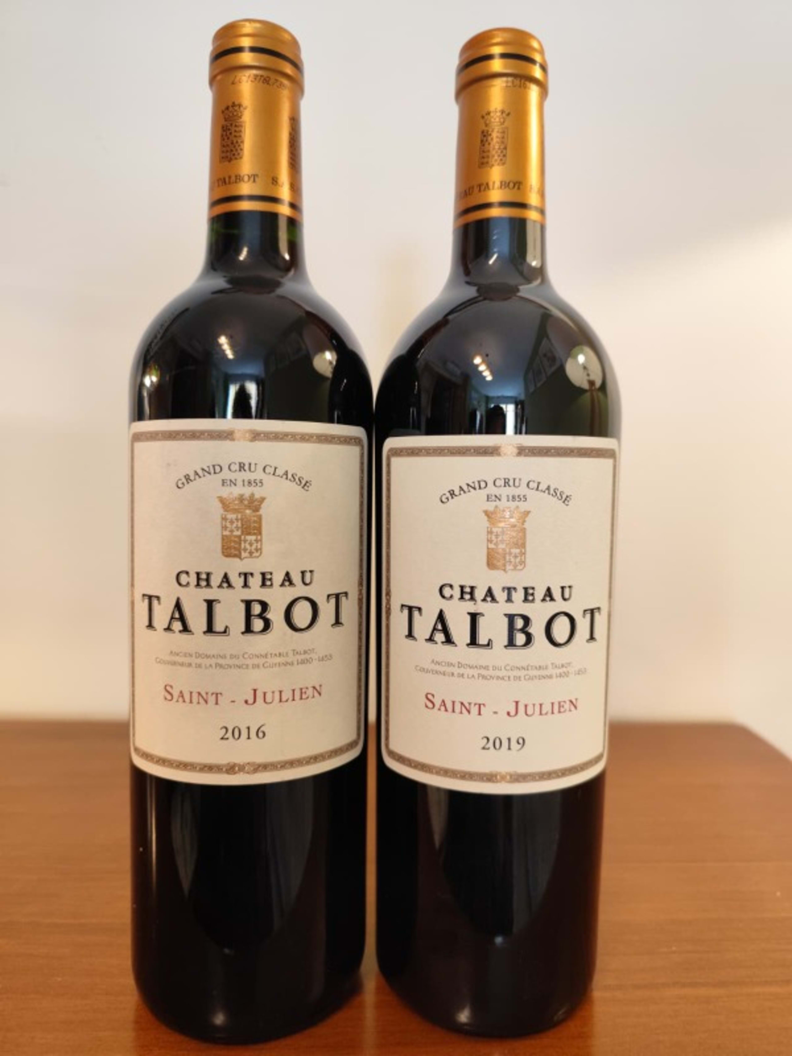2 x Château Talbot, Saint-Julien, 2016/ 2019