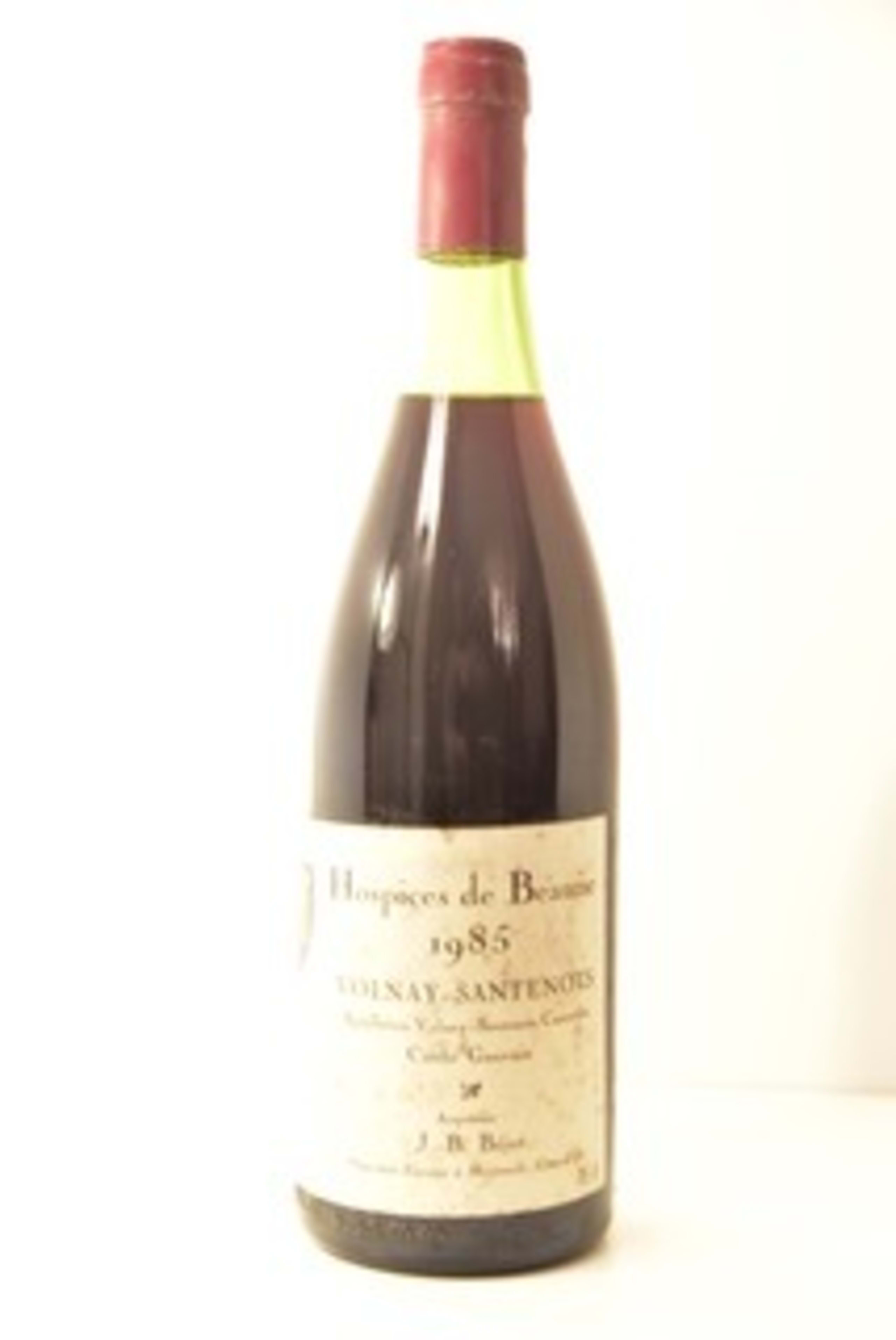 Volnay, Santenots - Cuvée Gauvain (JB Béjot), Hospices de Beaune, 1985