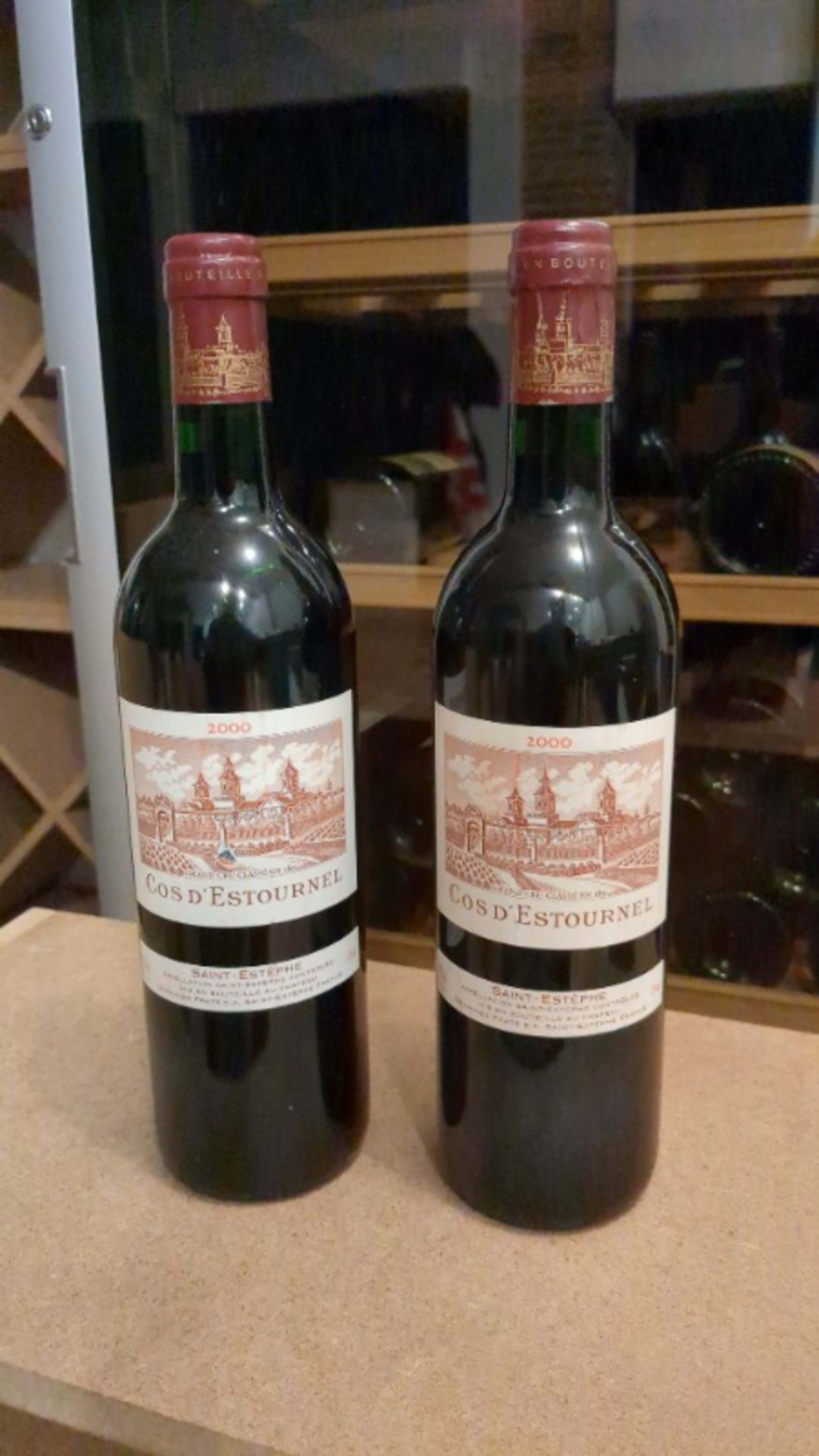2 x Cos d'Estournel, Saint-Estèphe, 2000