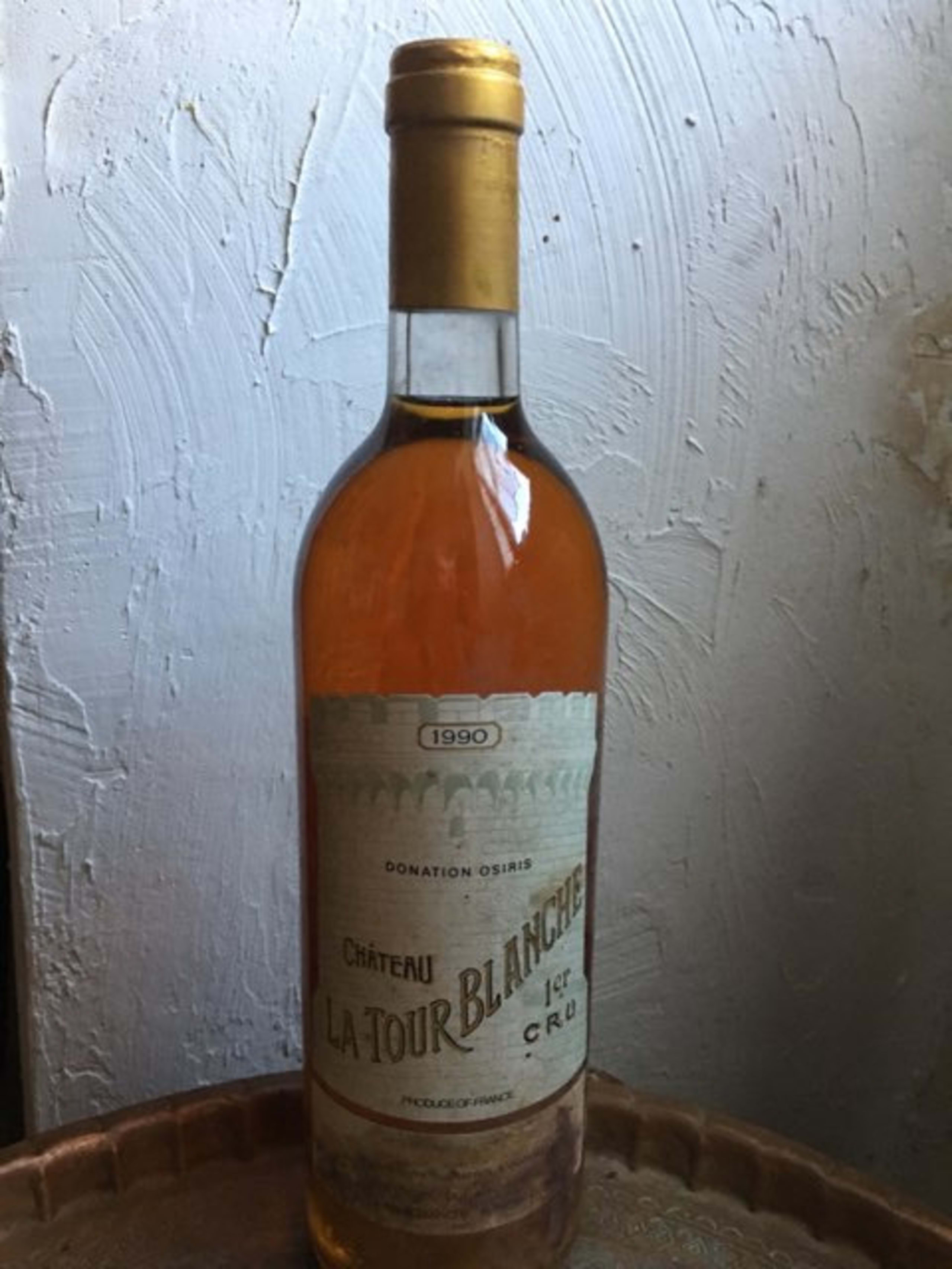 1er cru, La Tour Blanche, Sauternes, 1990