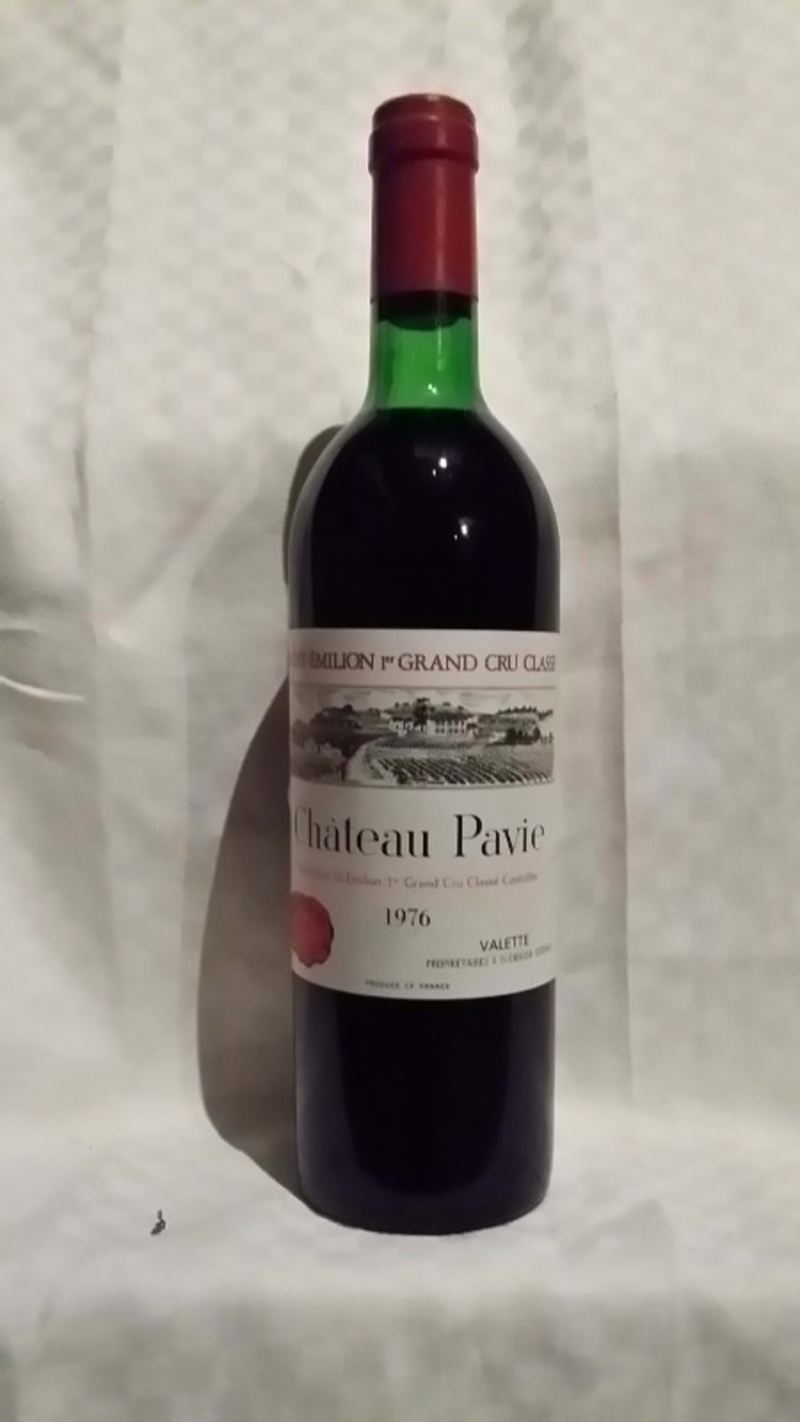 château Pavie, Saint-Émilion, 1976