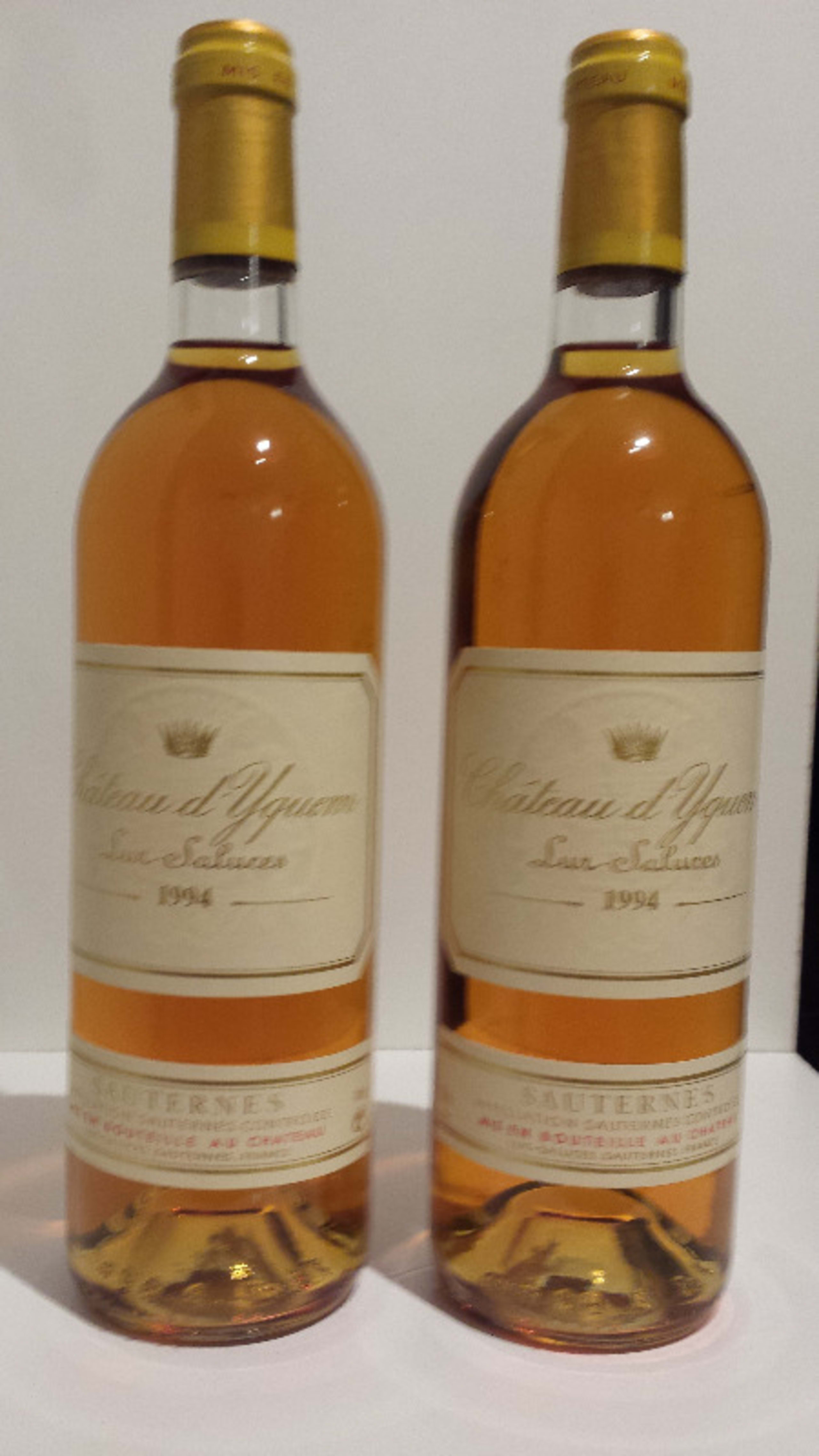 2 x Lur-Saluces, Château d'Yquem, Sauternes, 1994