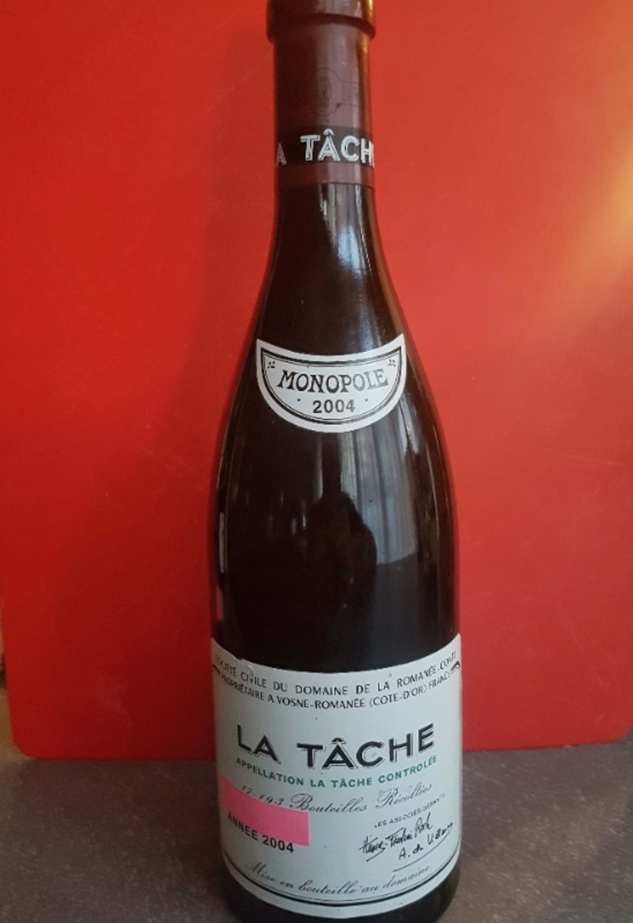 La Tâche, Domaine de la Romanée Conti, 2004