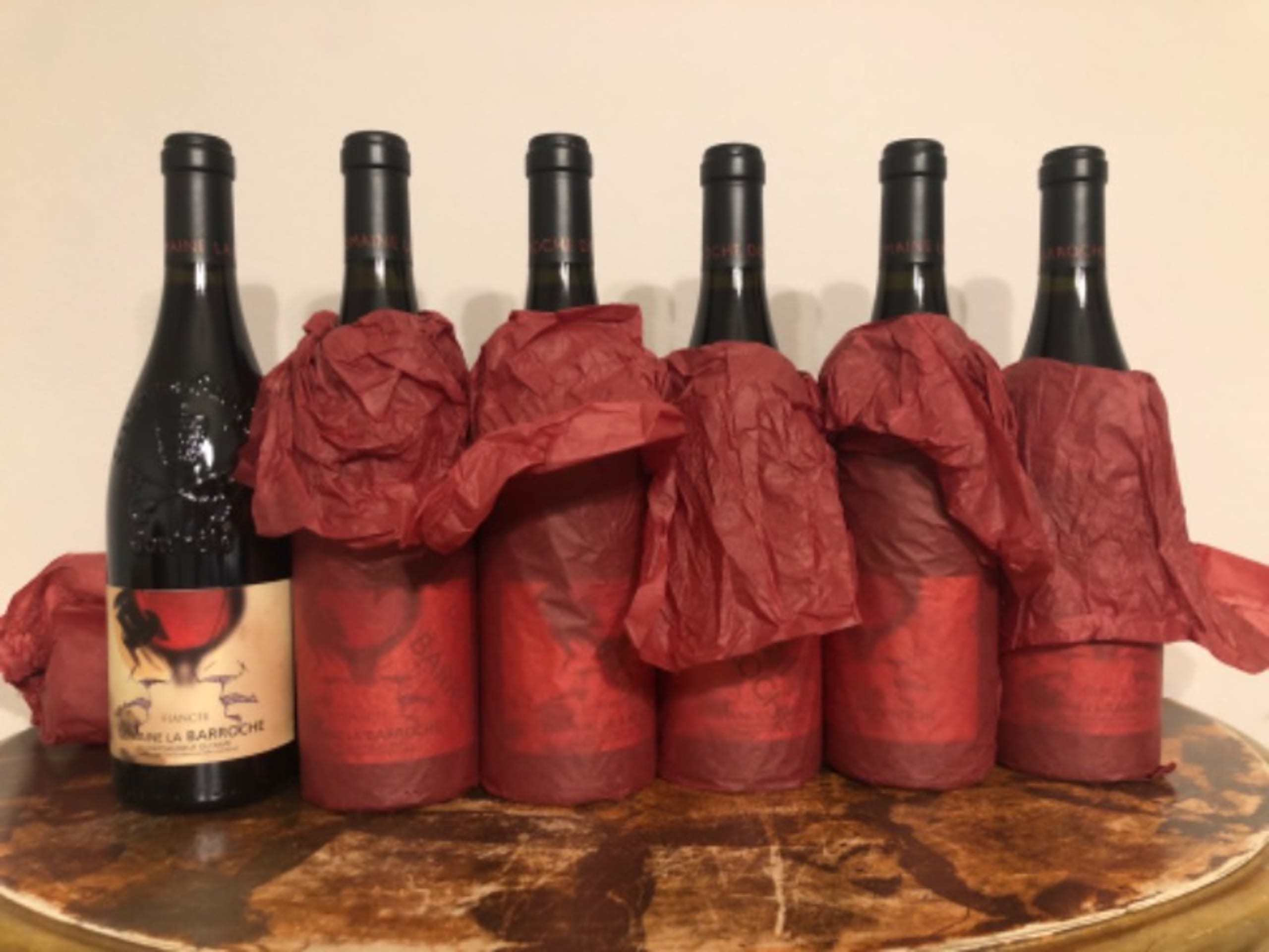 6 x Châteauneuf-du-Pape, Fiancée, Domaine La Barroche, 2007