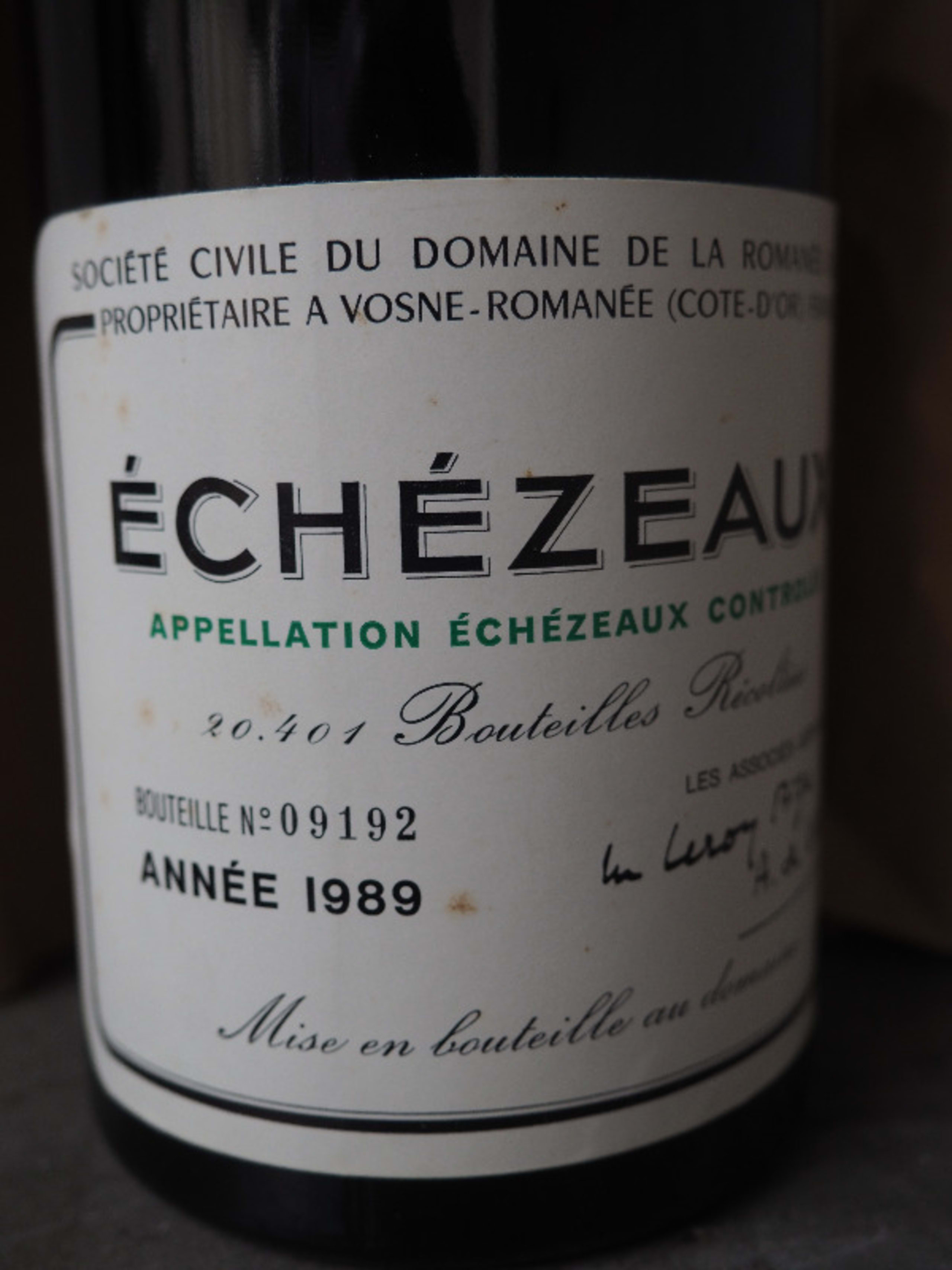 Étiquette