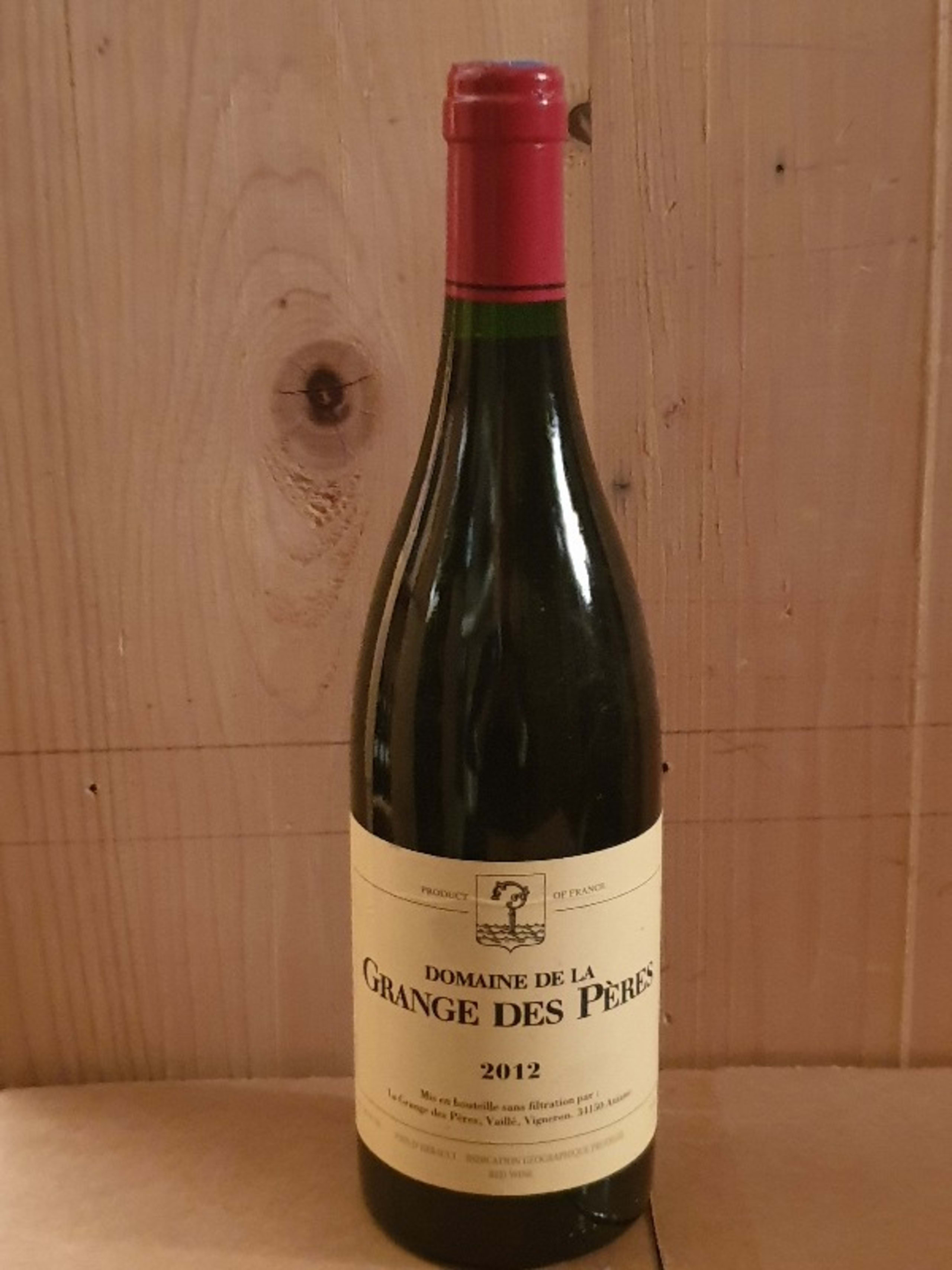 La Grange des Pères, Vin de Pays de l'Hérault, 2012
