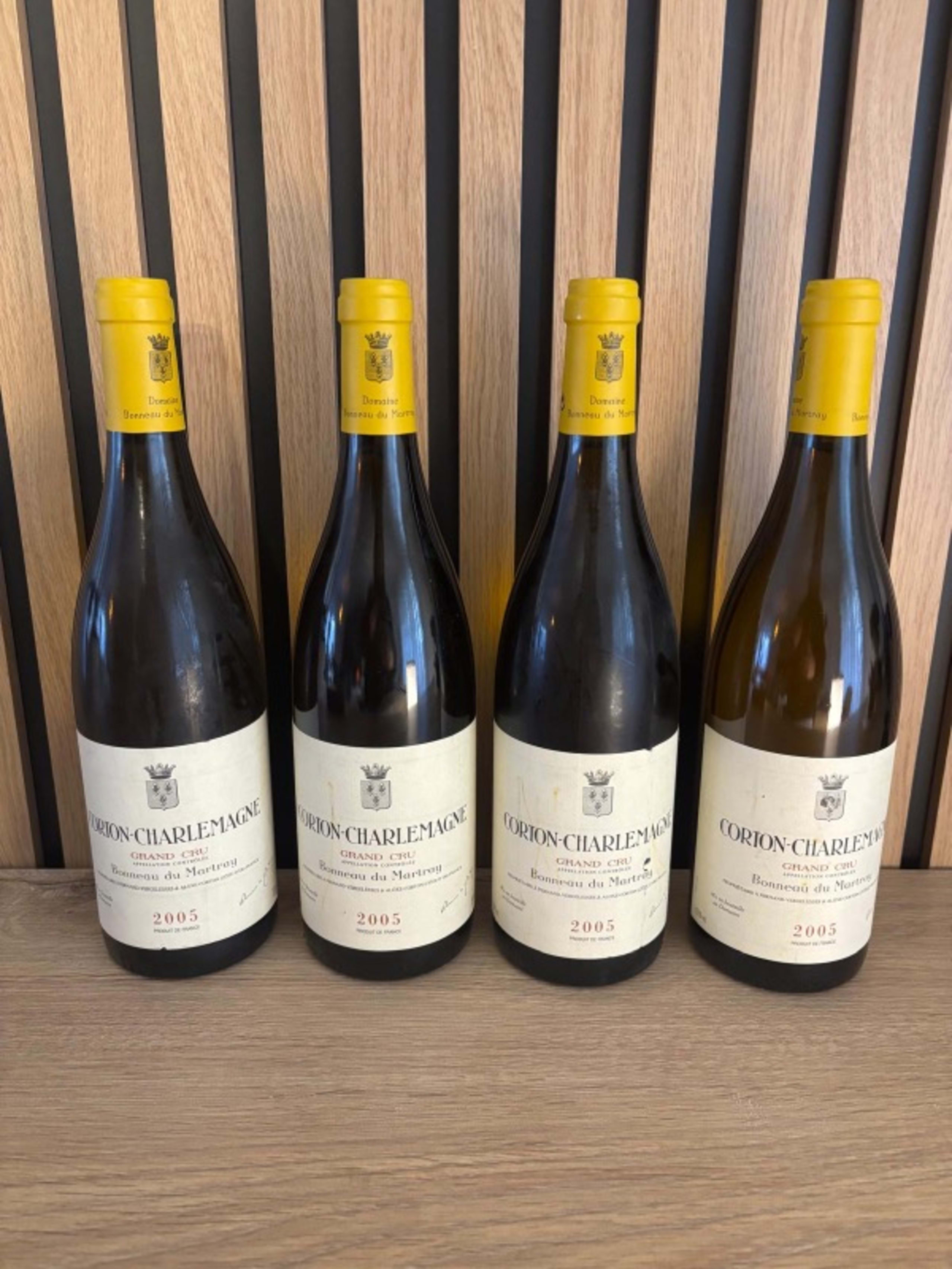 4 x Corton-Charlemagne, Bonneau du Martray, 2005