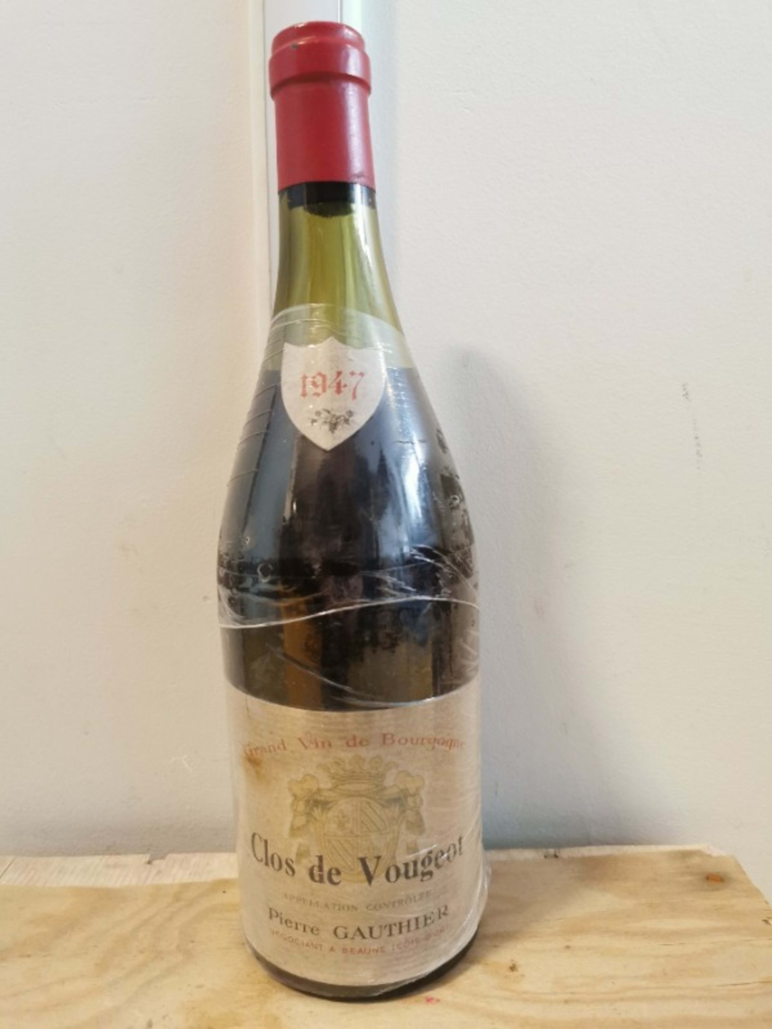 Clos de Vougeot, Pierre Gauthier, 1947