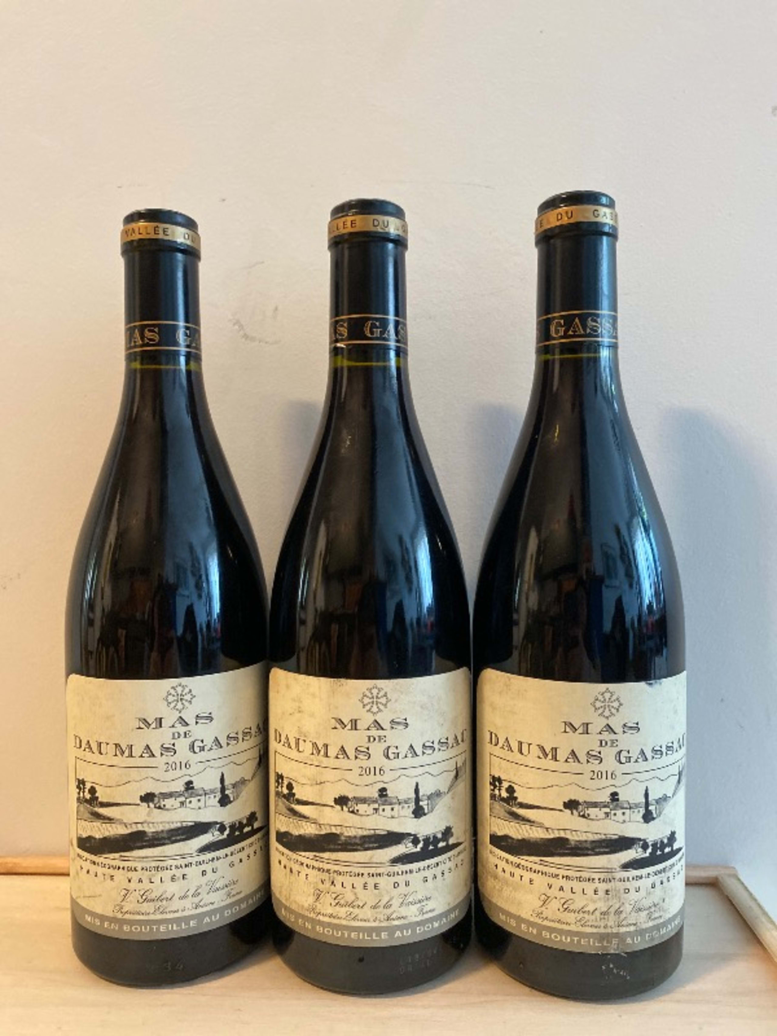 3 x Mas de Daumas Gassac, Vin de Pays de Saint-Guilhem le Désert, 2016