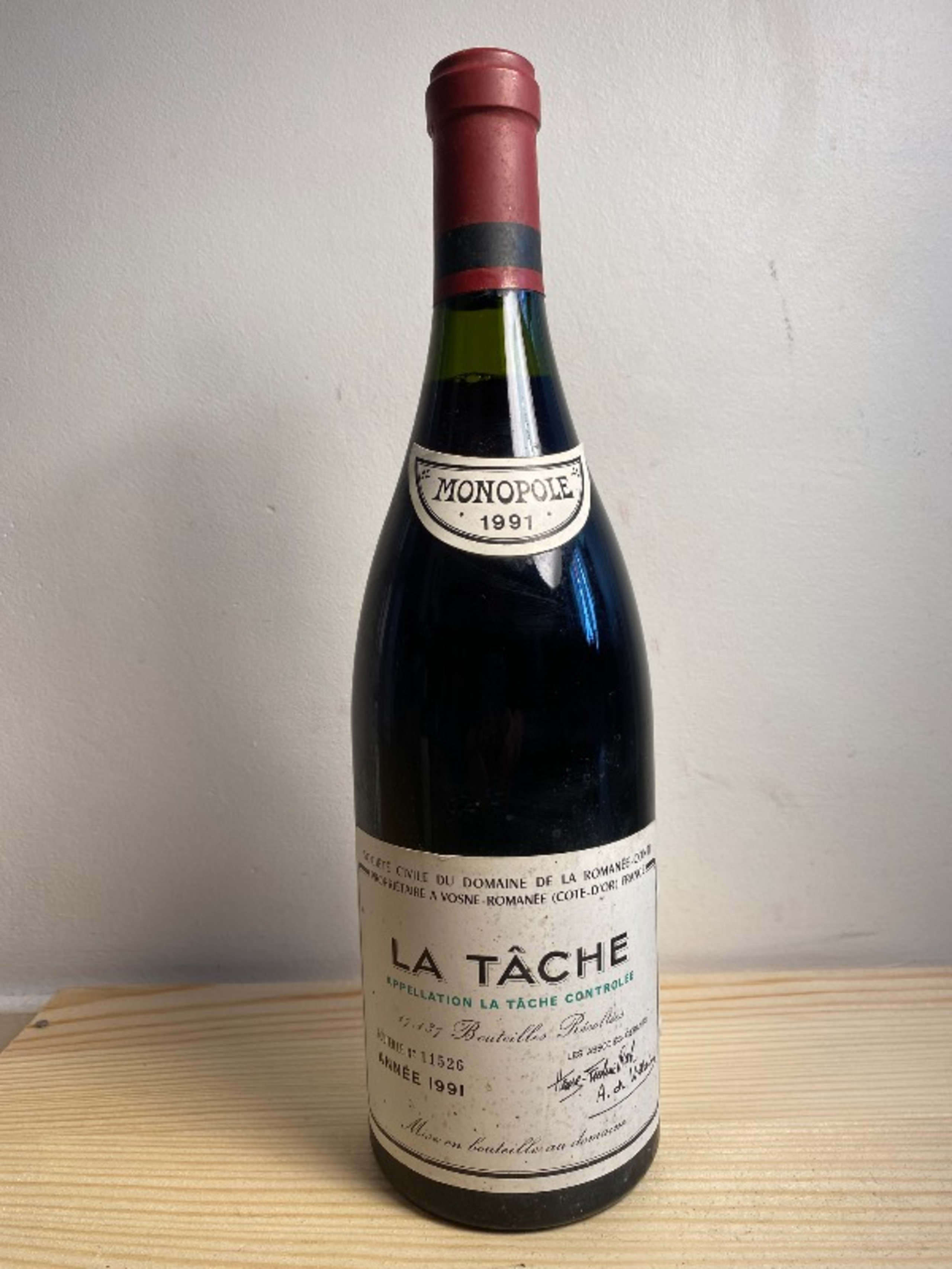 La Tâche, Domaine de la Romanée Conti, 1991