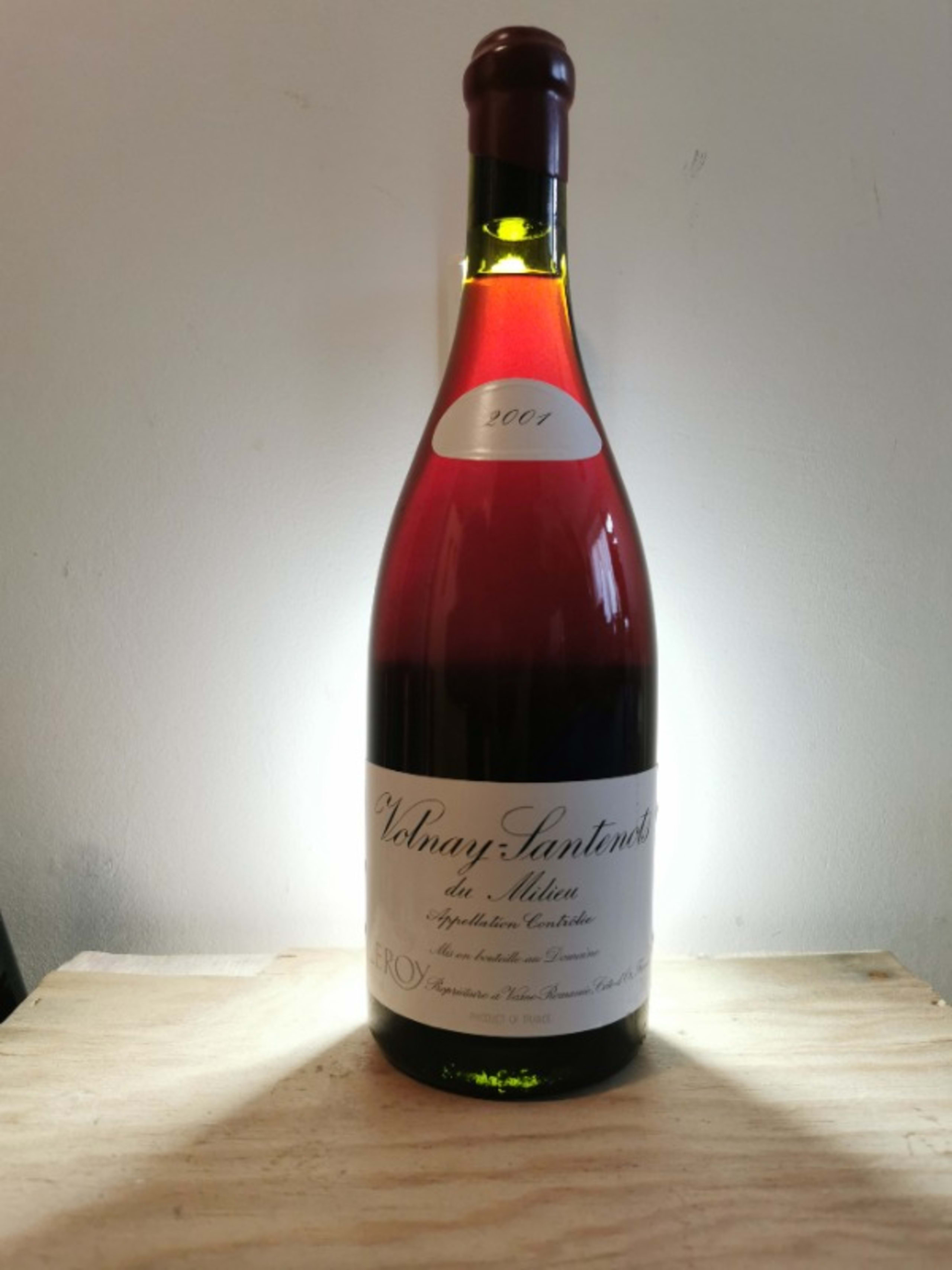 Volnay, Santenots - du Milieu, Domaine Leroy, 2001
