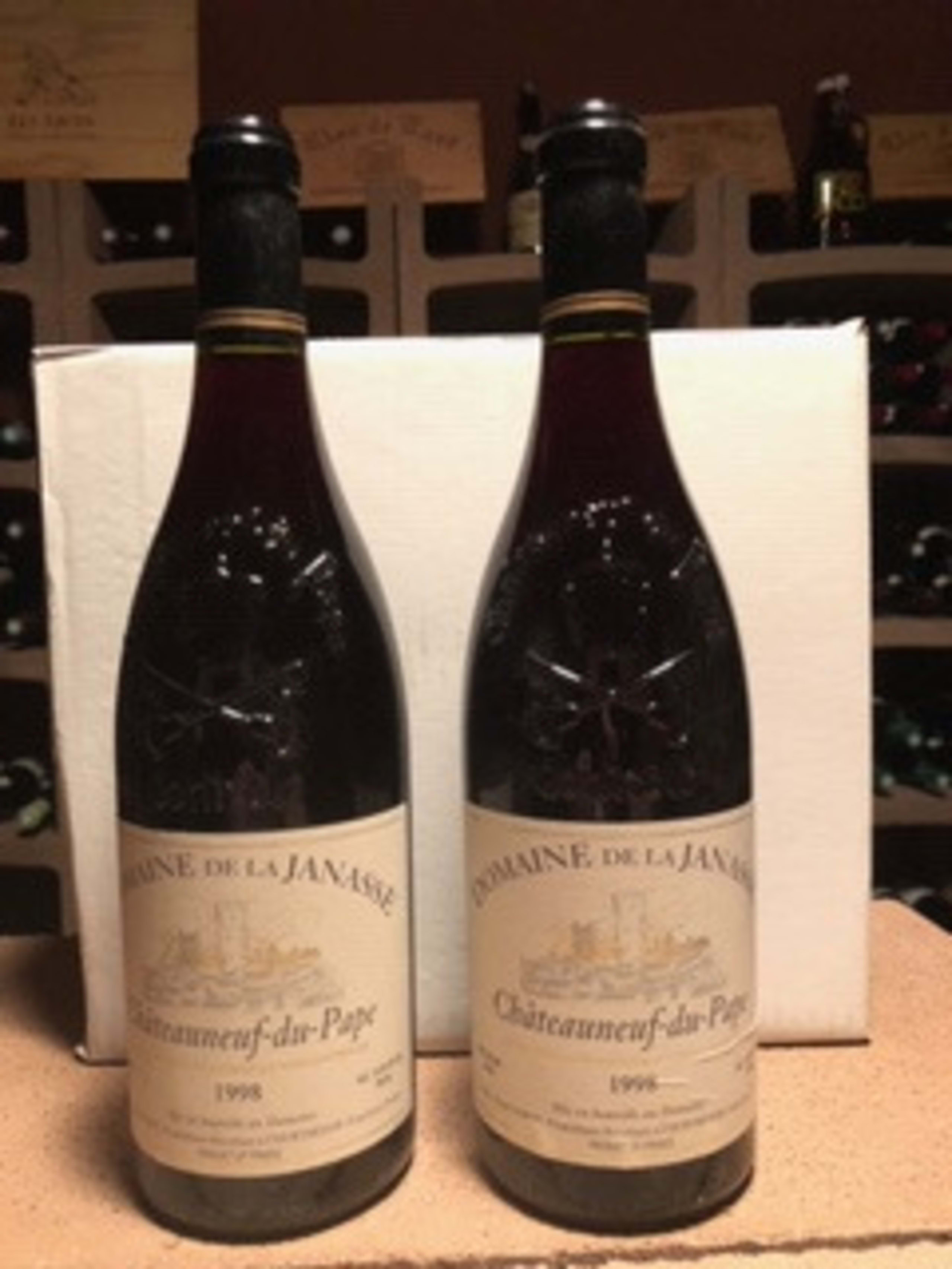 2 x Châteauneuf-du-Pape, Vieilles Vignes, Domaine de la Janasse, 1998