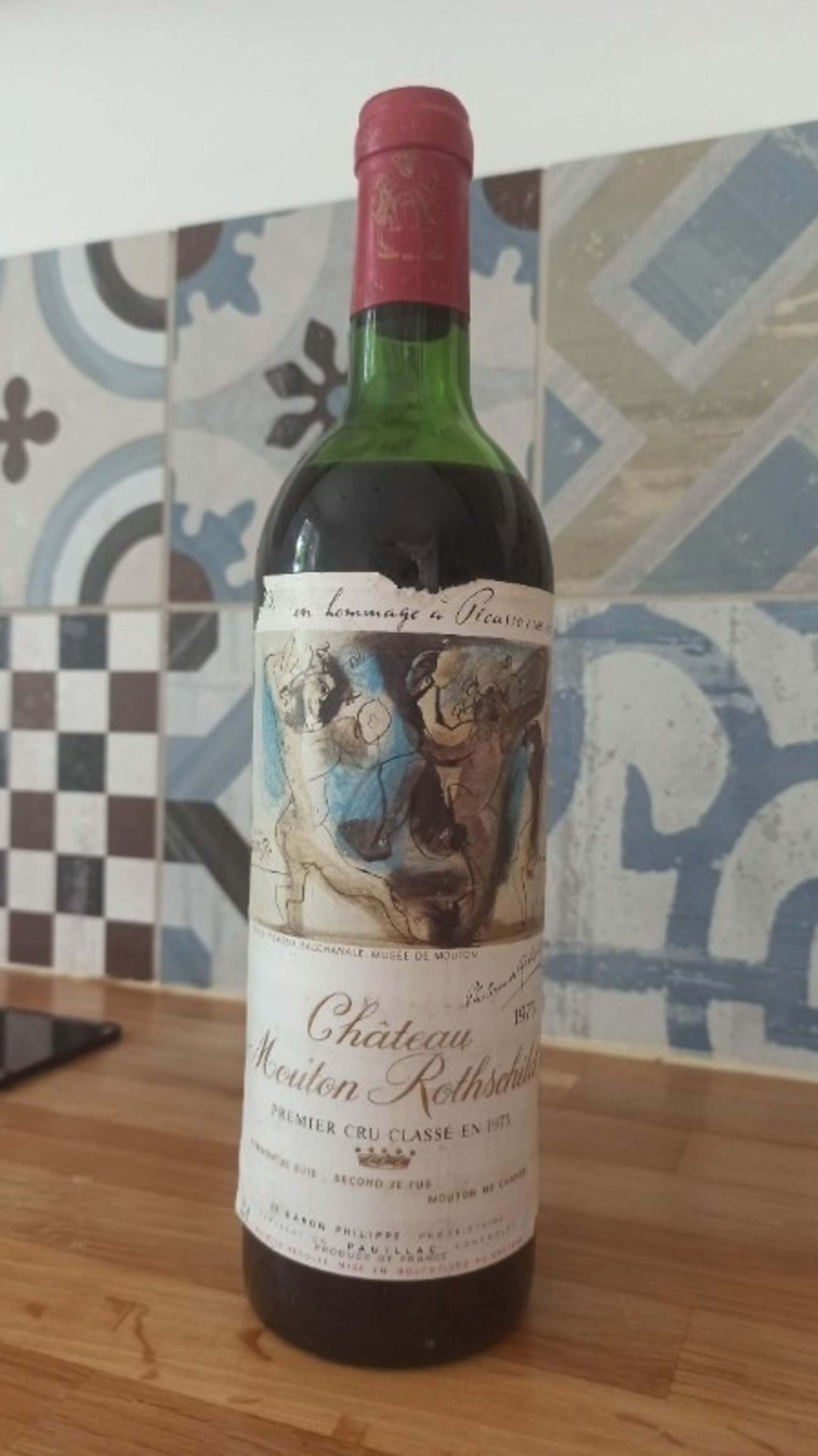 Mouton Rothschild, Pauillac, 1973
