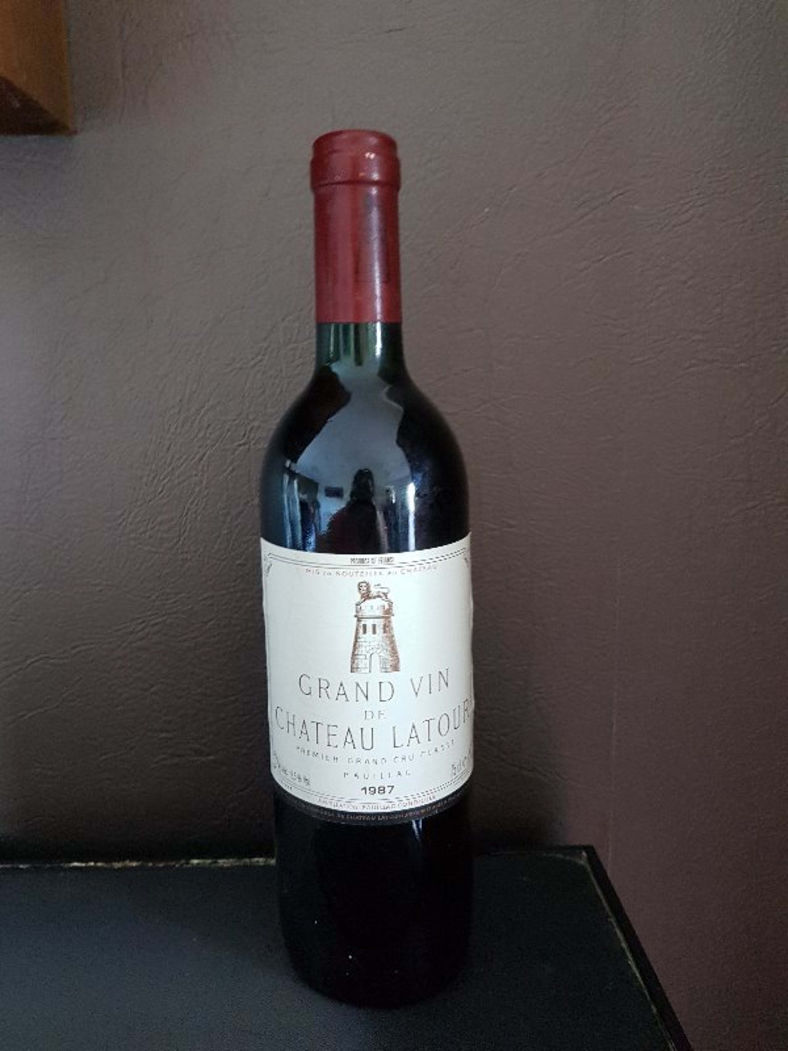 Grand Vin de Chateau Latour, Pauillac, 1987
