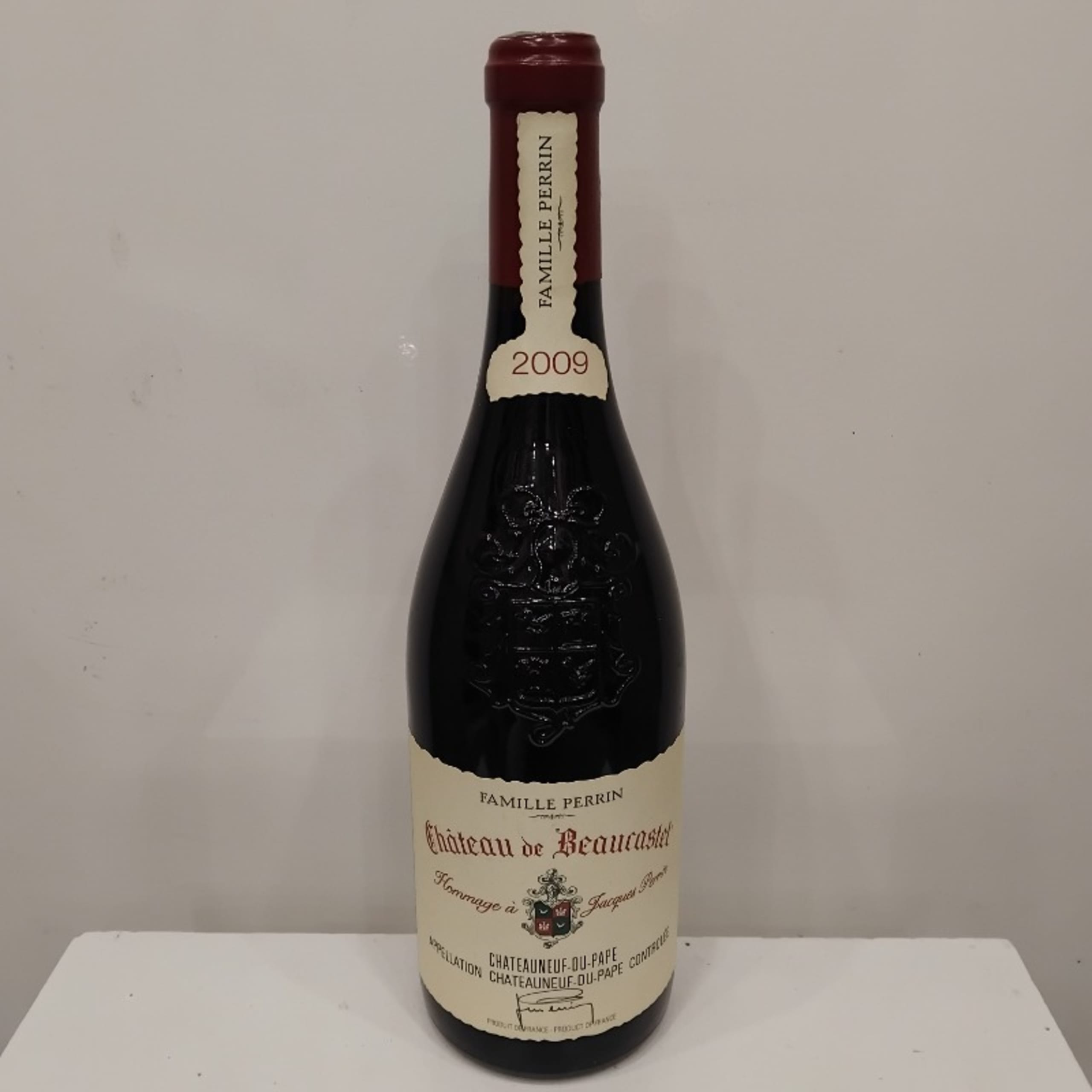 Châteauneuf-du-Pape, Hommage à Jasques Perrin, Beaucastel, 2009