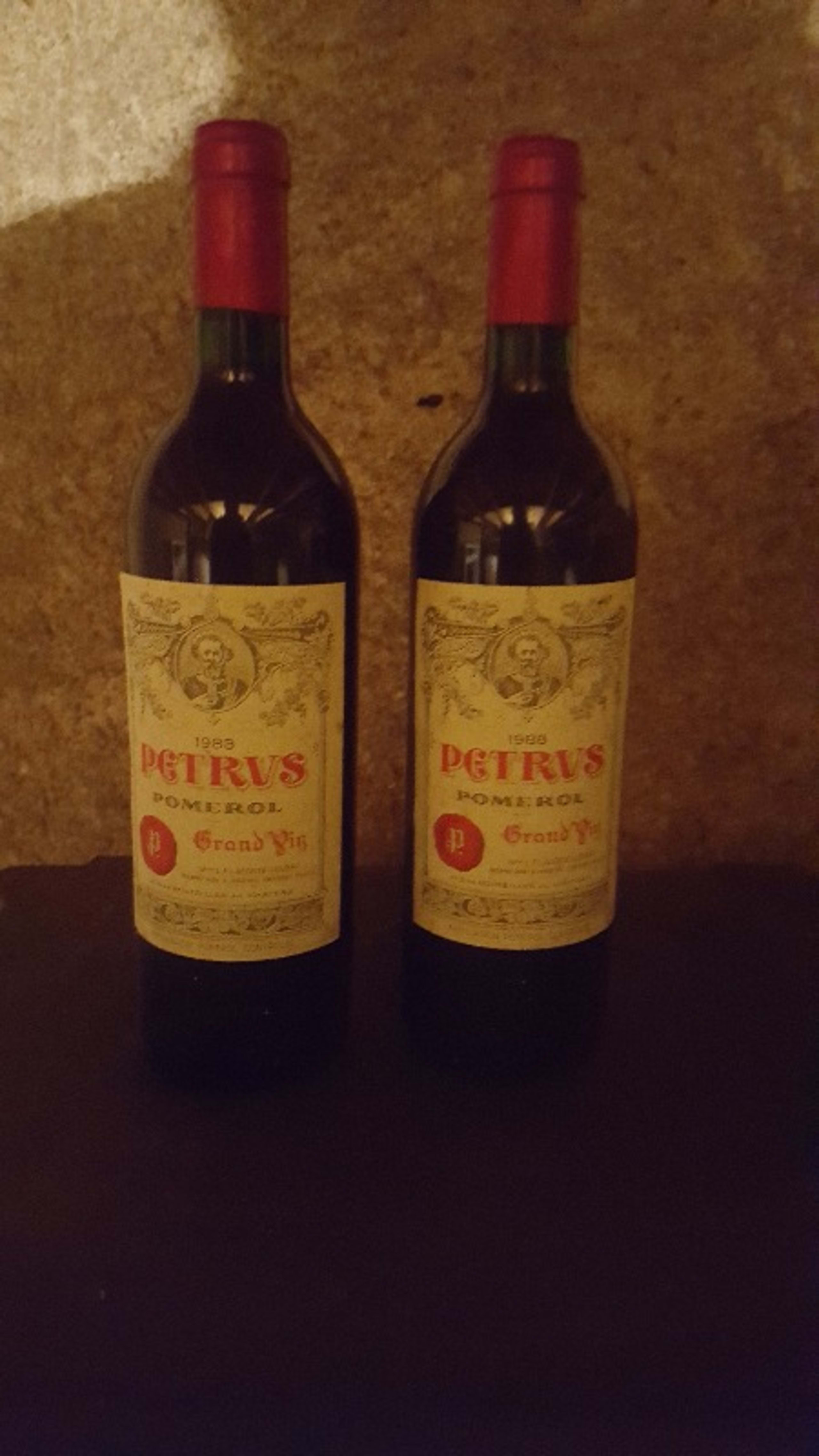 2 x Petrus, Pomerol, 1988