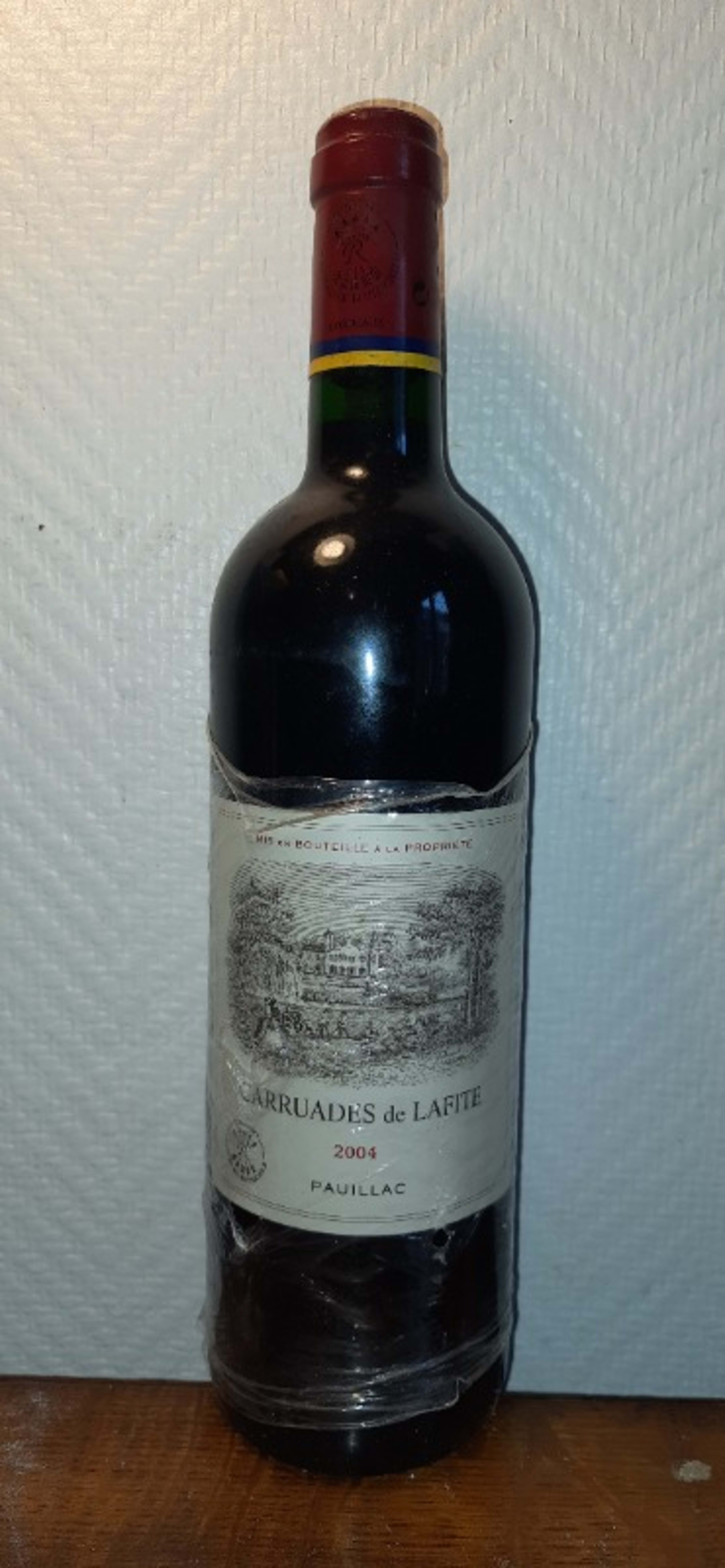 Carruades, château Lafite Rothschild, Pauillac, 2004