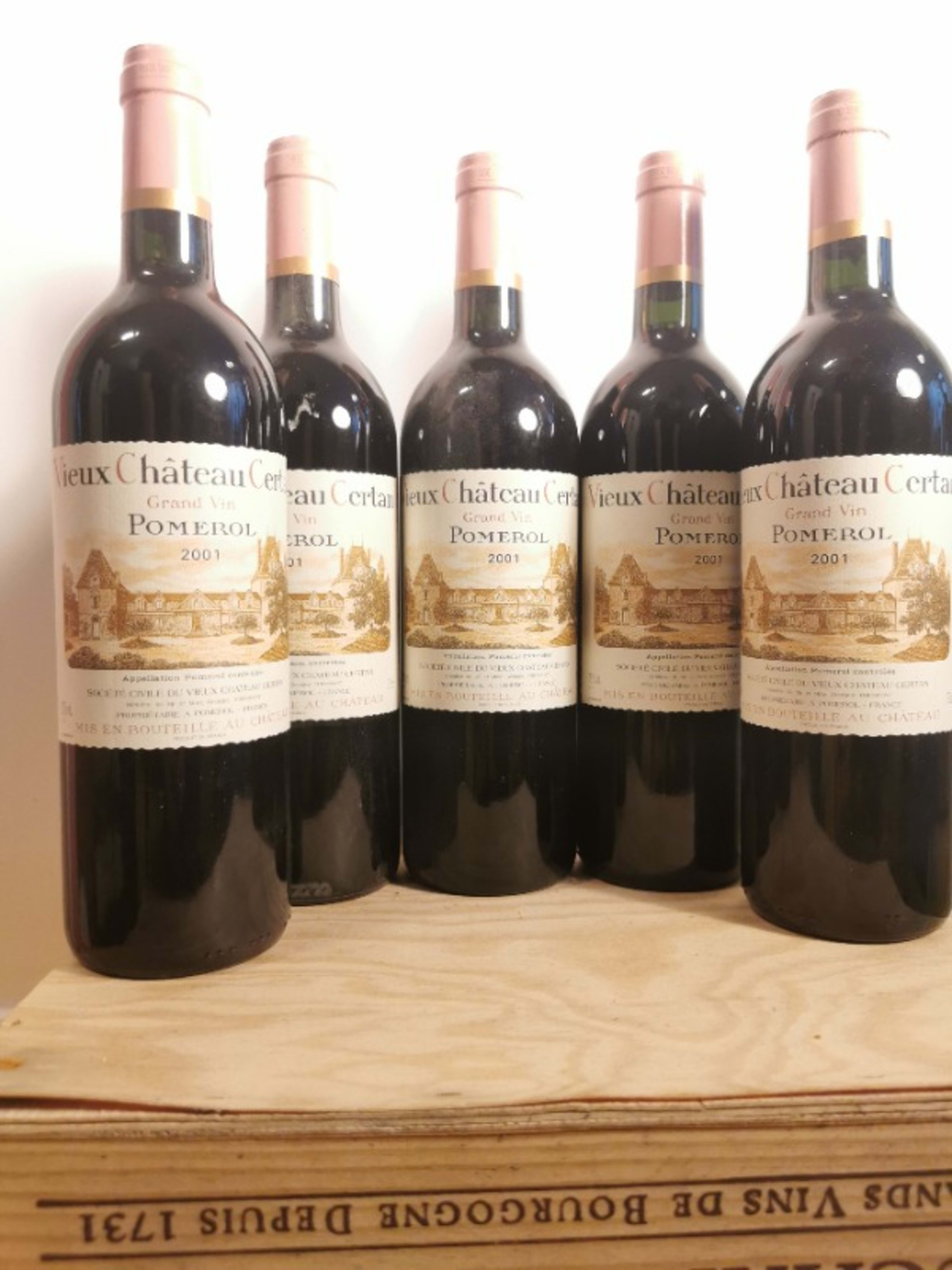 5x Vieux Château Certan, Pomerol, 2001